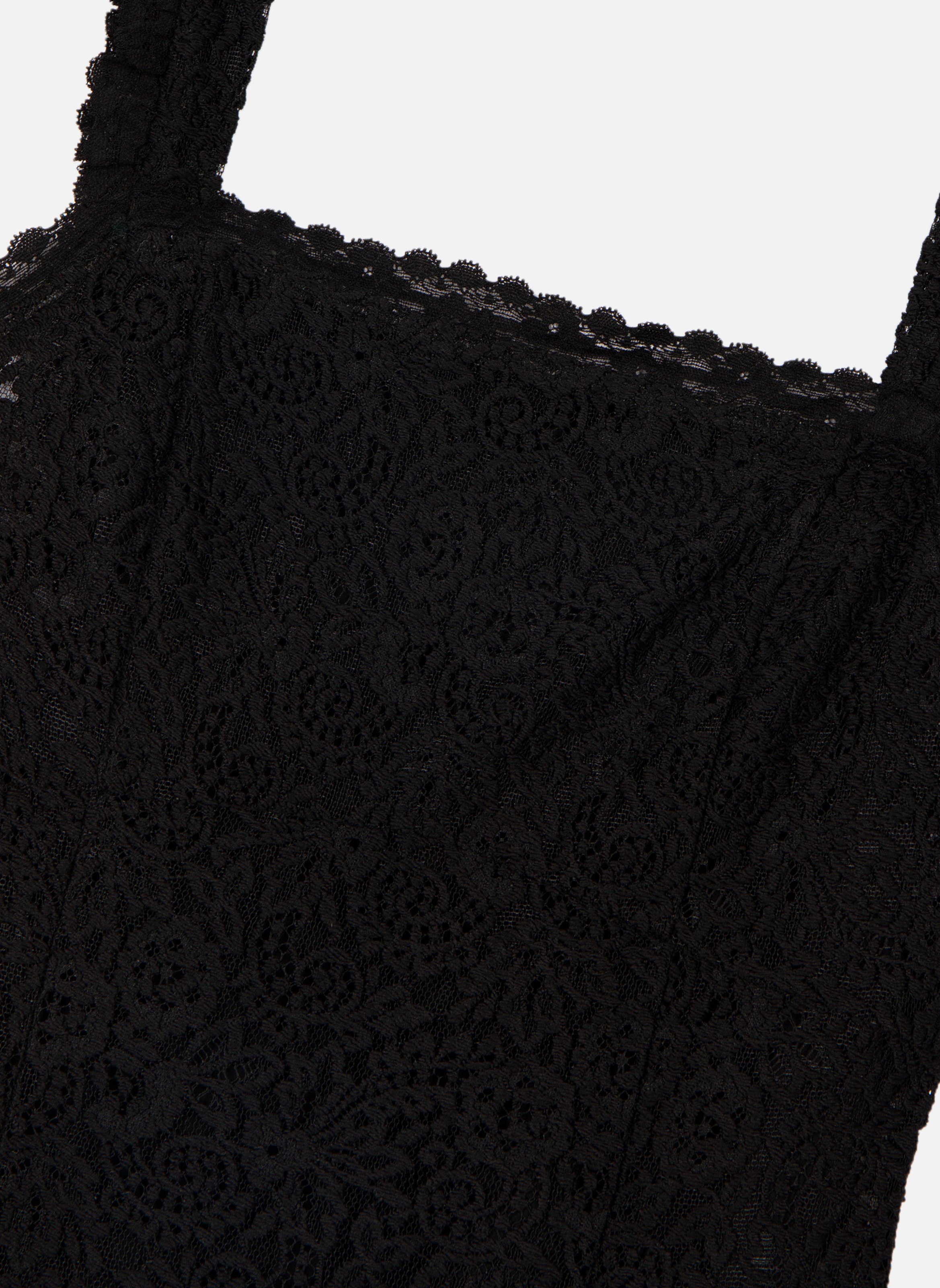 Robe longue en dentelle THE KOOPLES Noir