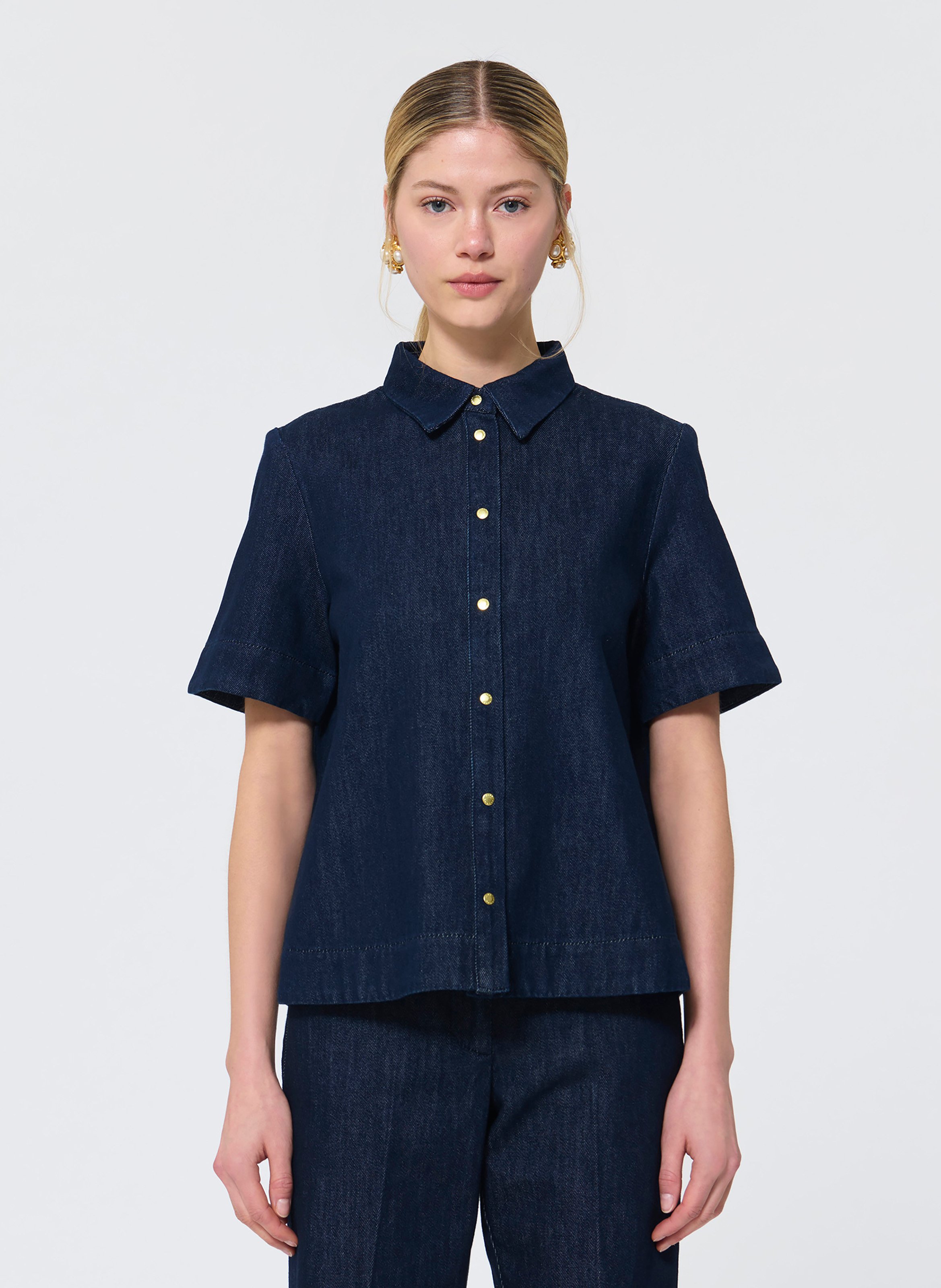 Chemise camilia TARA JARMON Bleu