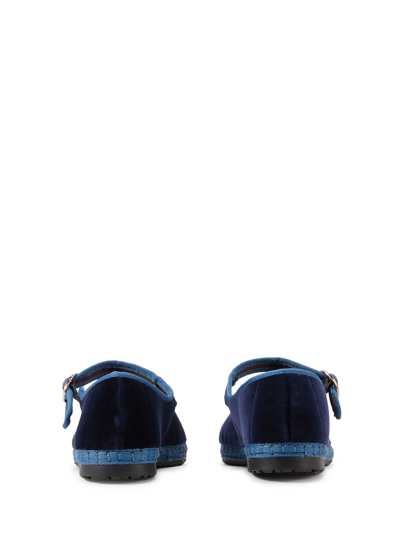 Ballerines Montague en velours FLABELUS Bleu