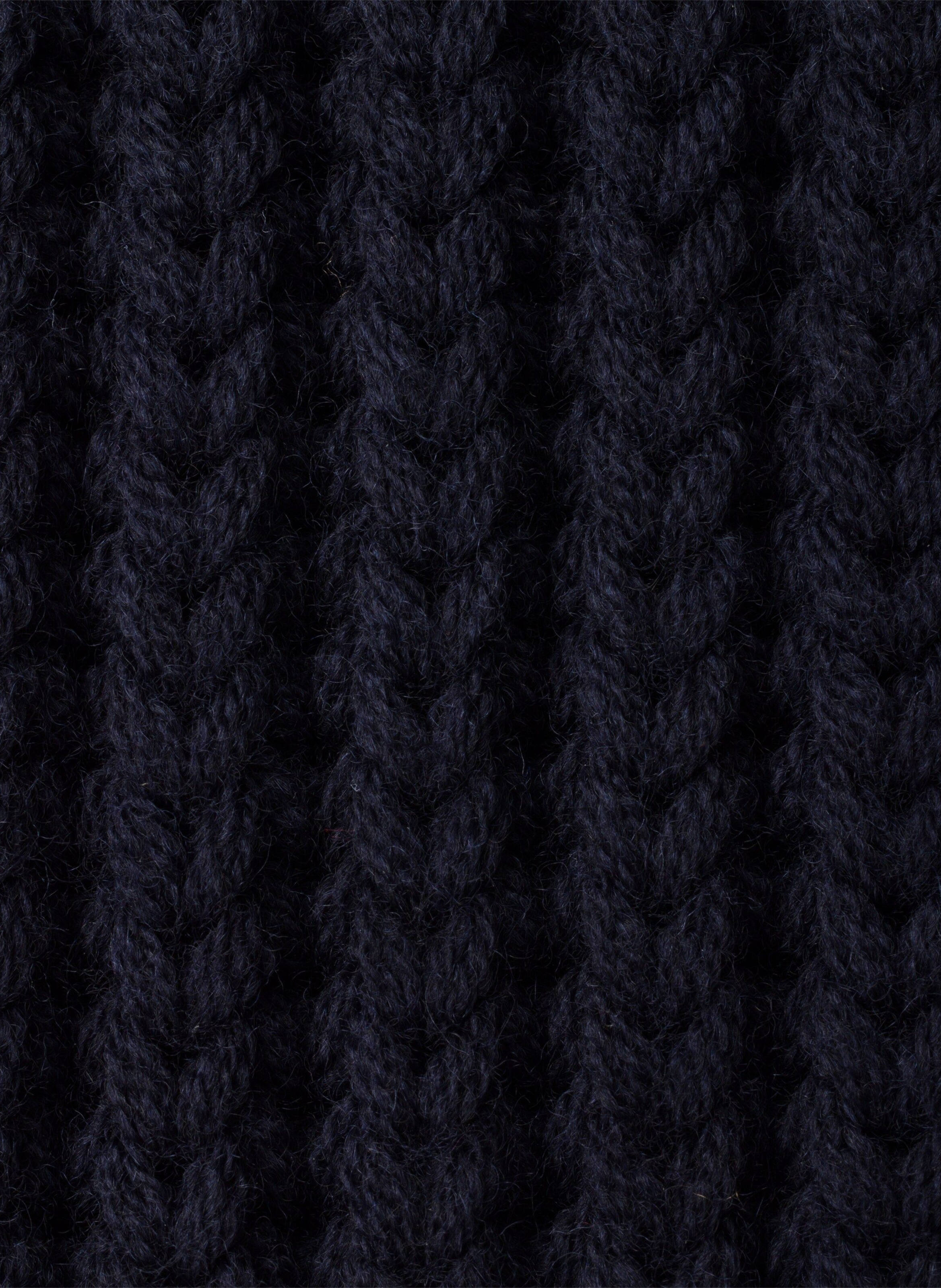 Écharpe en laine PRADA Bleu