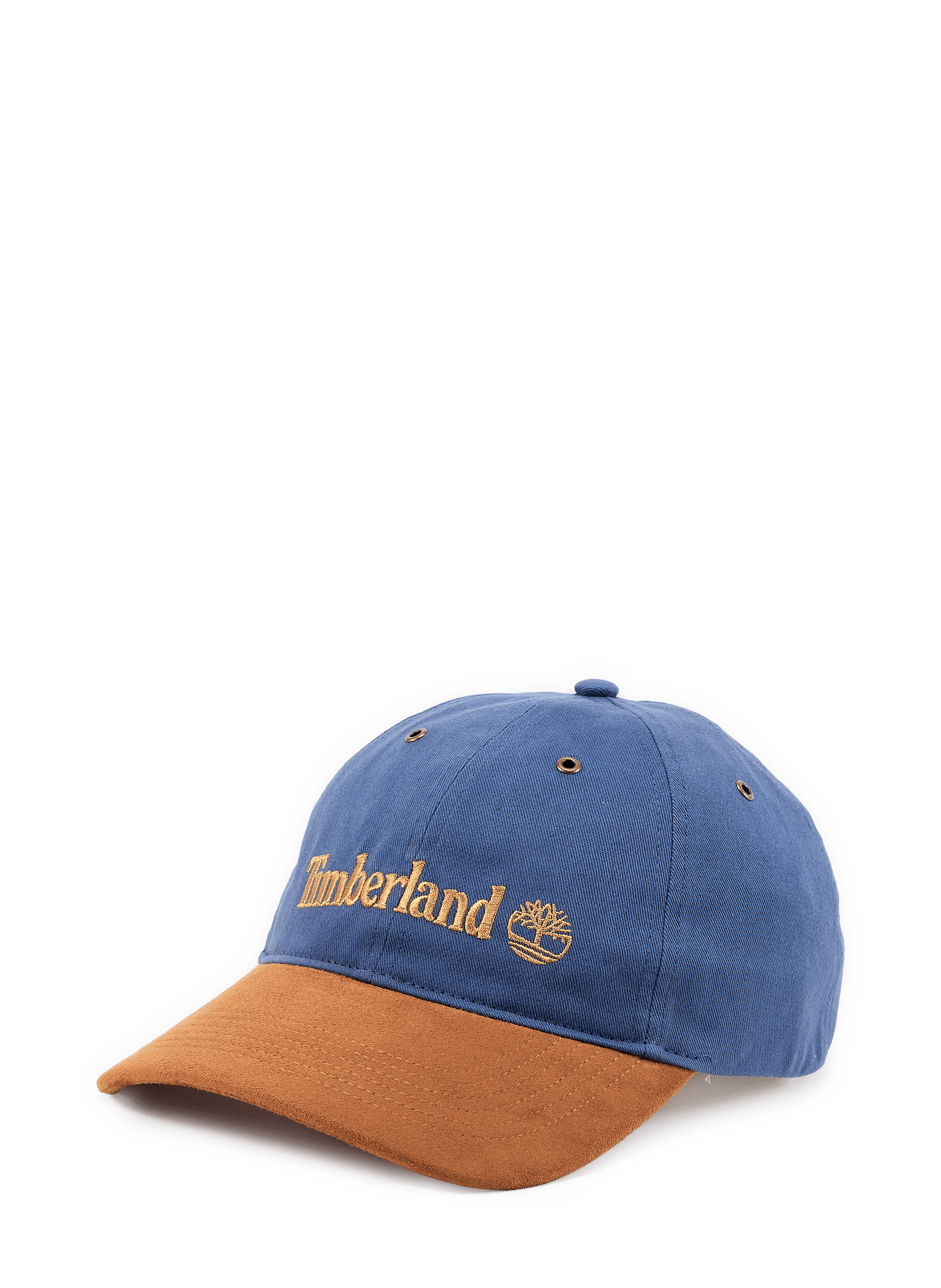 Casquette brodée en coton TIMBERLAND Bleu