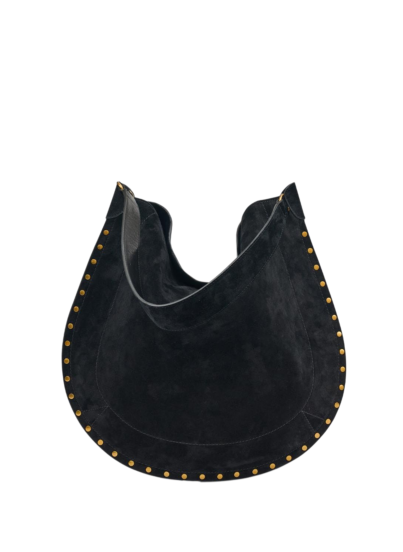 Oskan Hobo shoulder bag in soft calf leather ISABEL MARANT Black