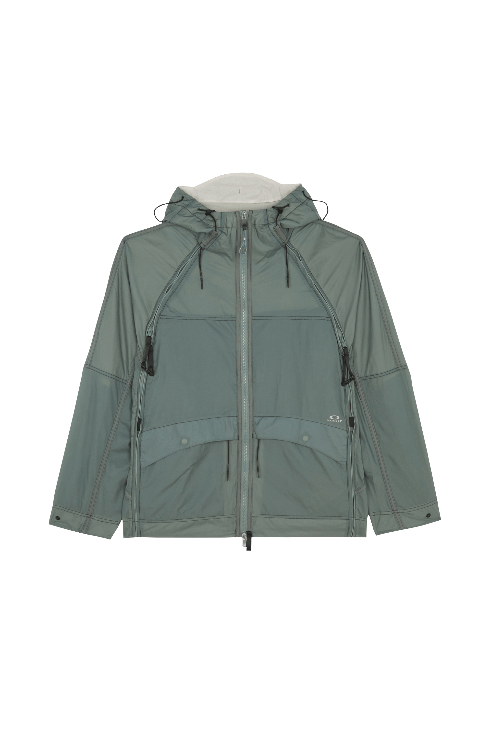 Coupe-vent latitude veil flow jacket OAKLEY Vert