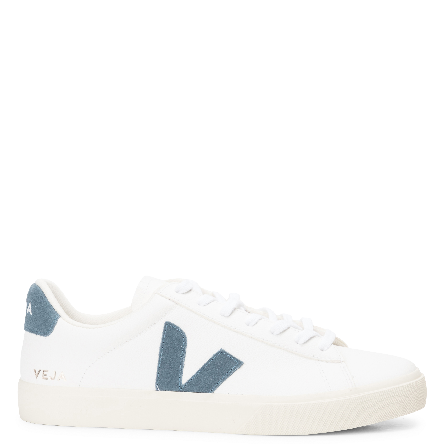 Baskets basses en cuir campo VEJA Blanc