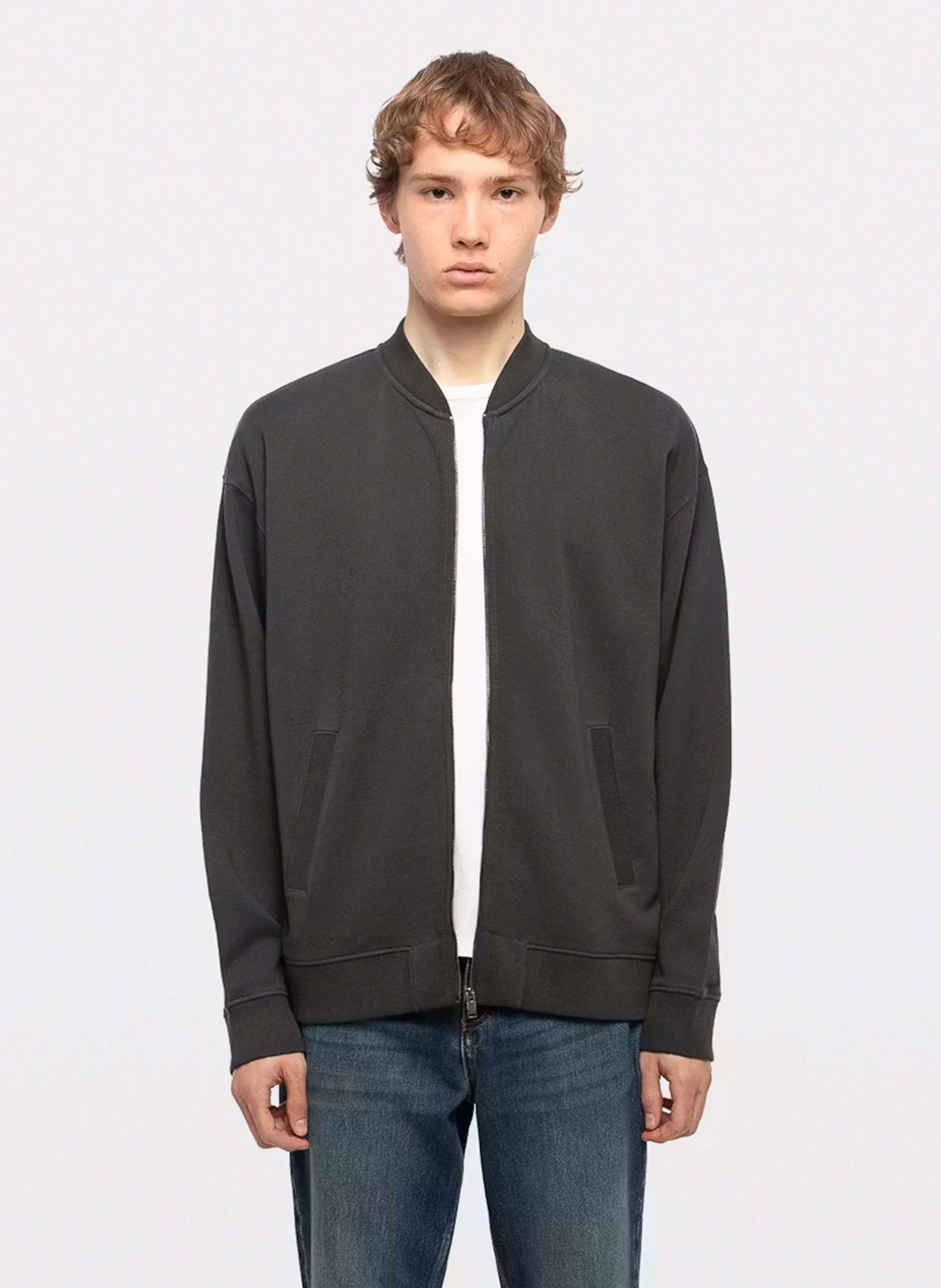 Sweat col rond en coton moy ZADIG&VOLTAIRE Gris