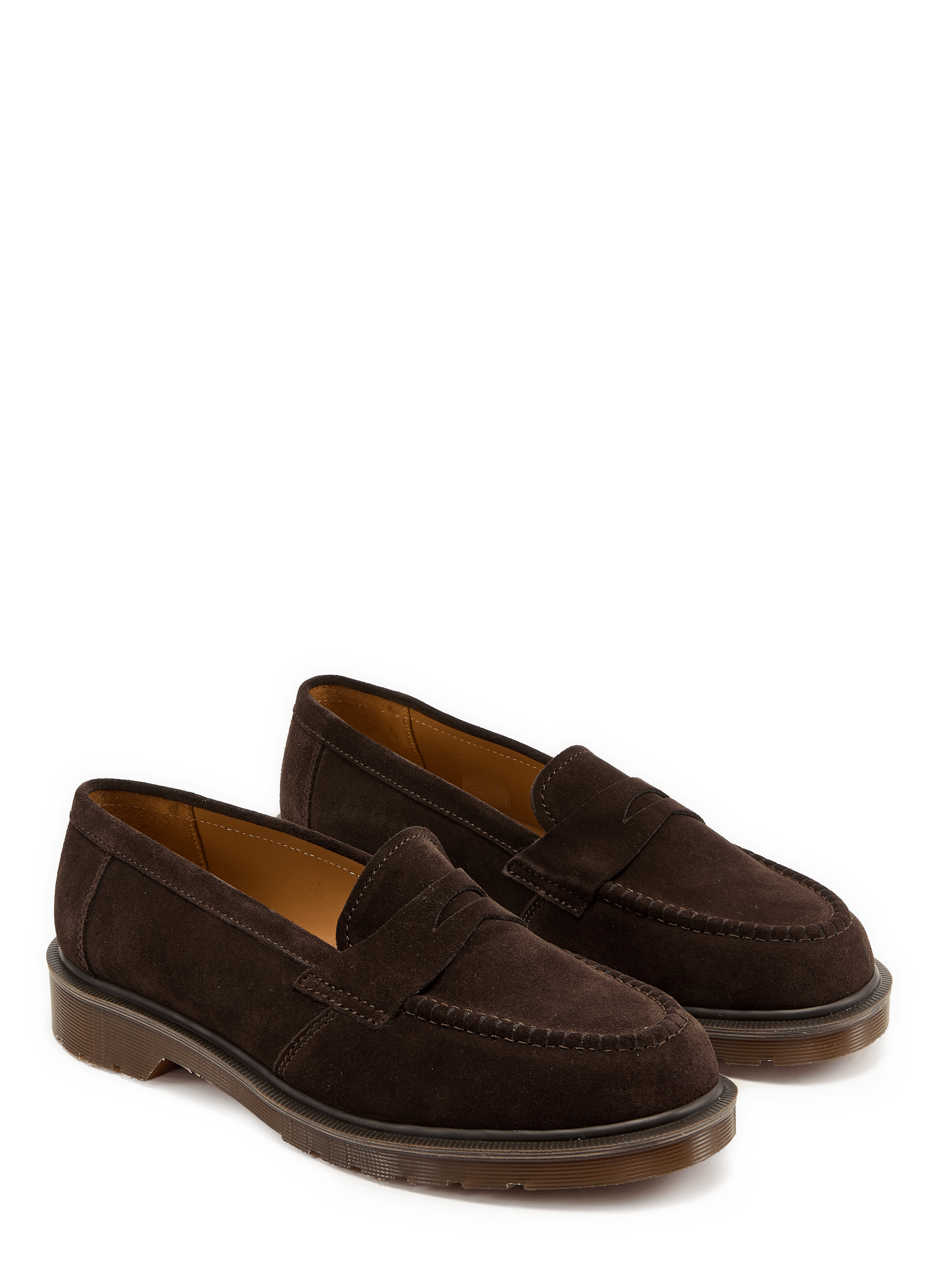 Mocassins en cuir DR. MARTENS Marron