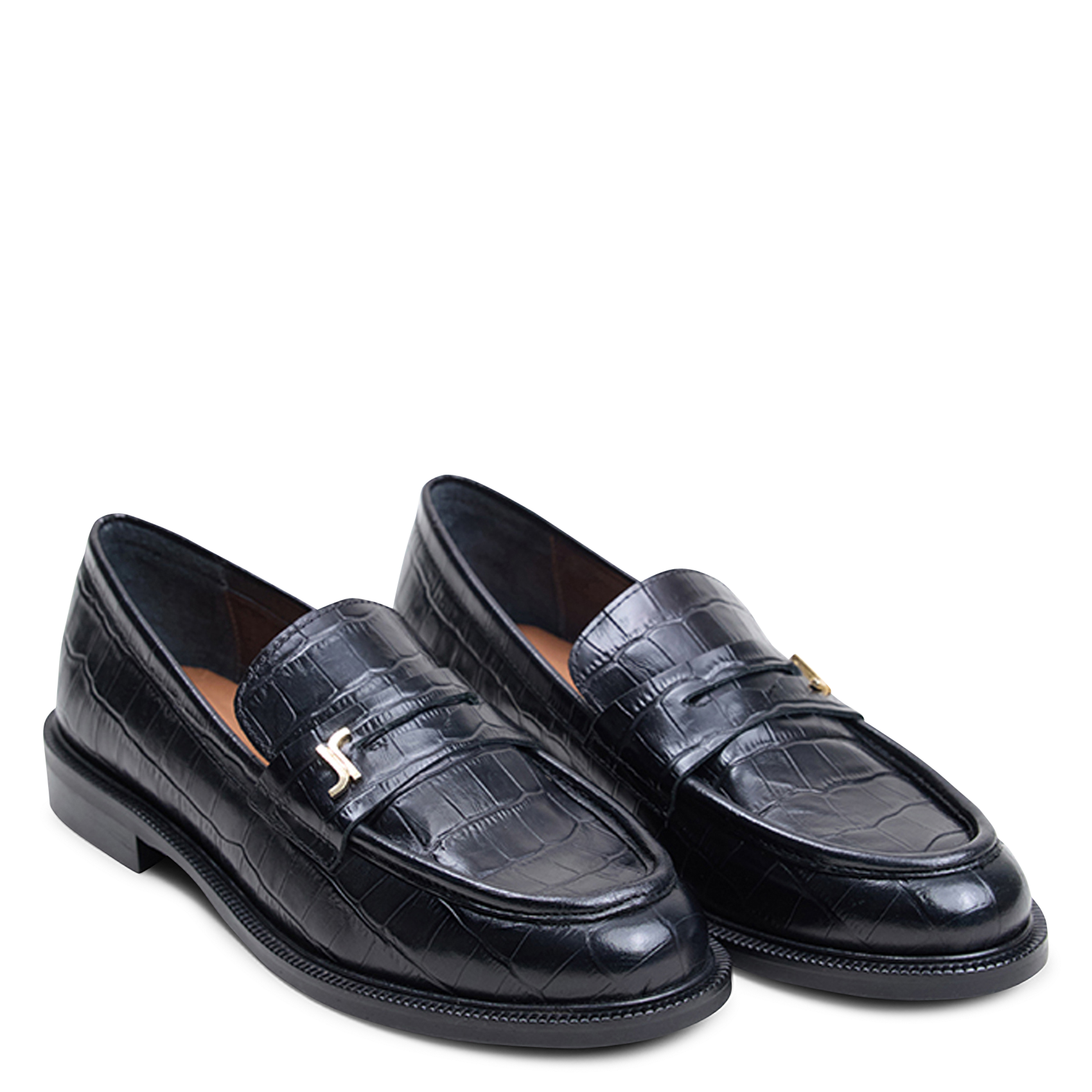 Mocassins en cuir duedi JONAK Noir