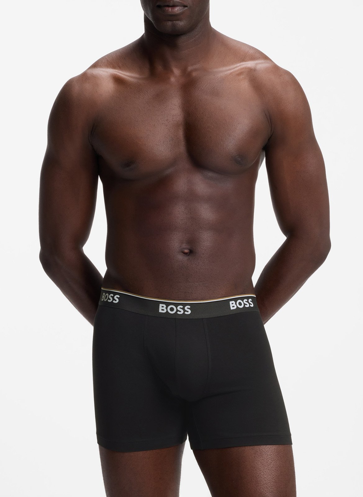 Lot de 3 caleçons en coton mélangé BOSS Multicolore