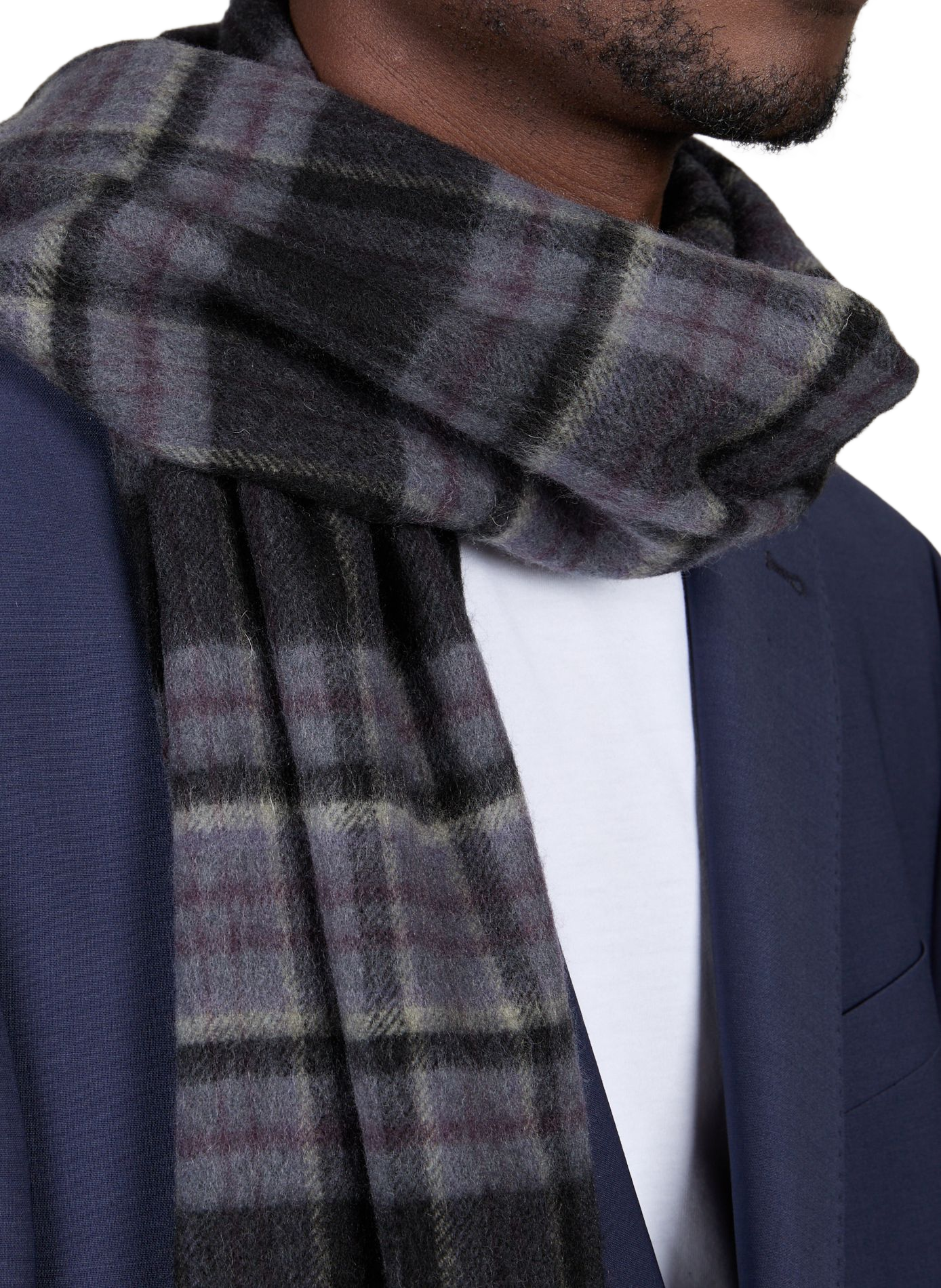 Wool-blend scarf CARHARTT WIP Purple