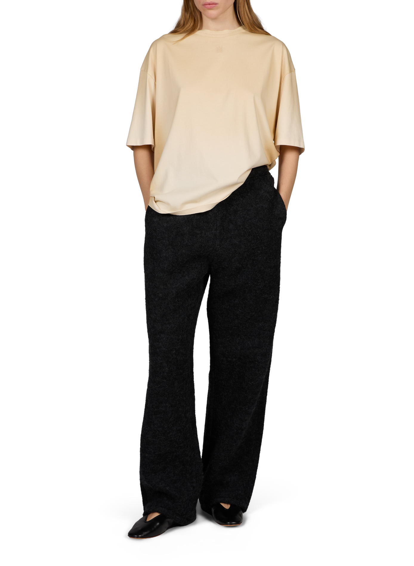 T-shirt oversize en coton AMIRI Blanc