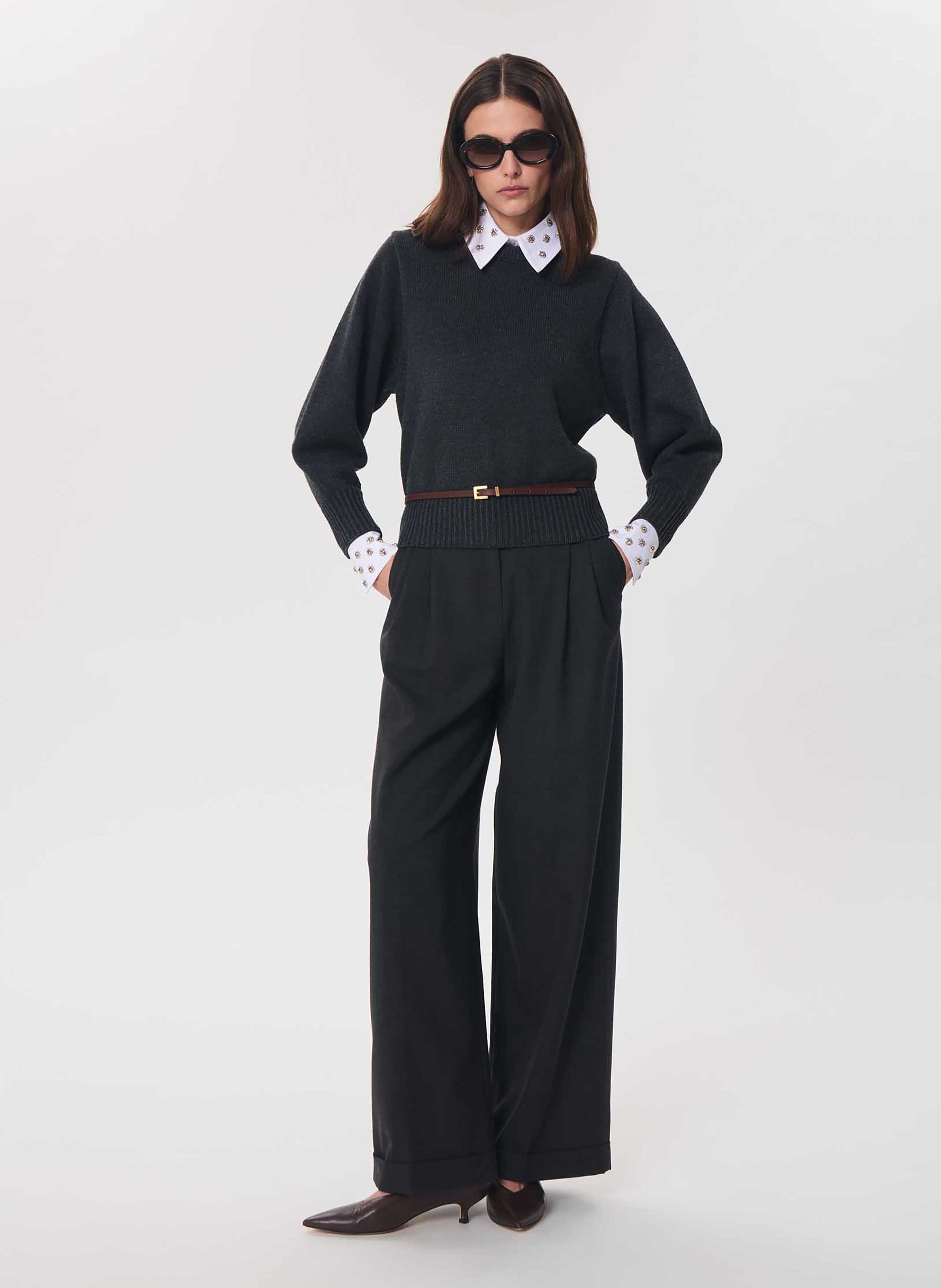 Pantalon pia TARA JARMON Gris