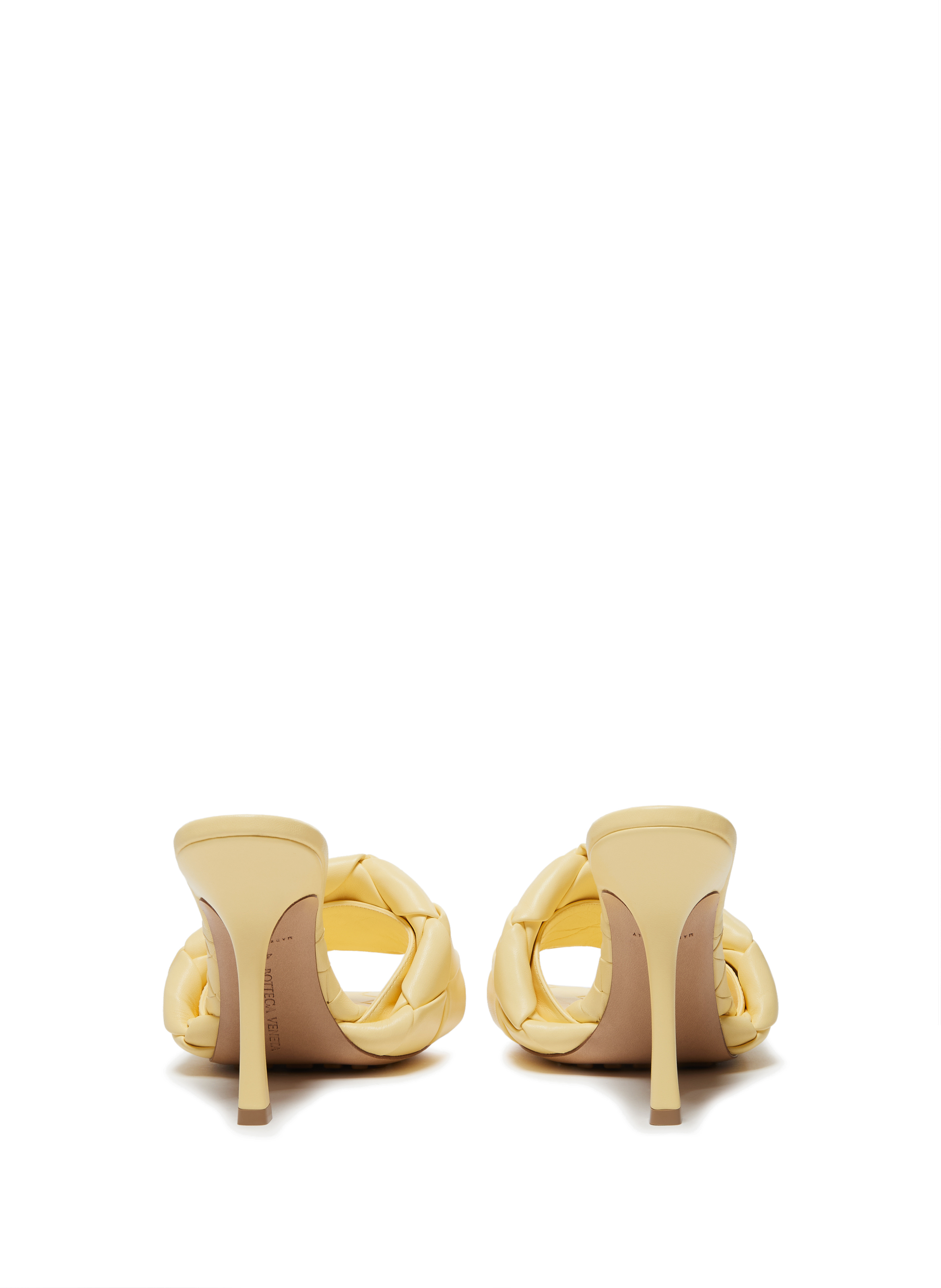 Mules BV Lido en cuir  BOTTEGA VENETA Jaune