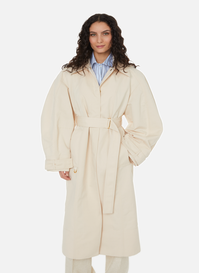 Le Trench Bari cotton and linen coat JACQUEMUS