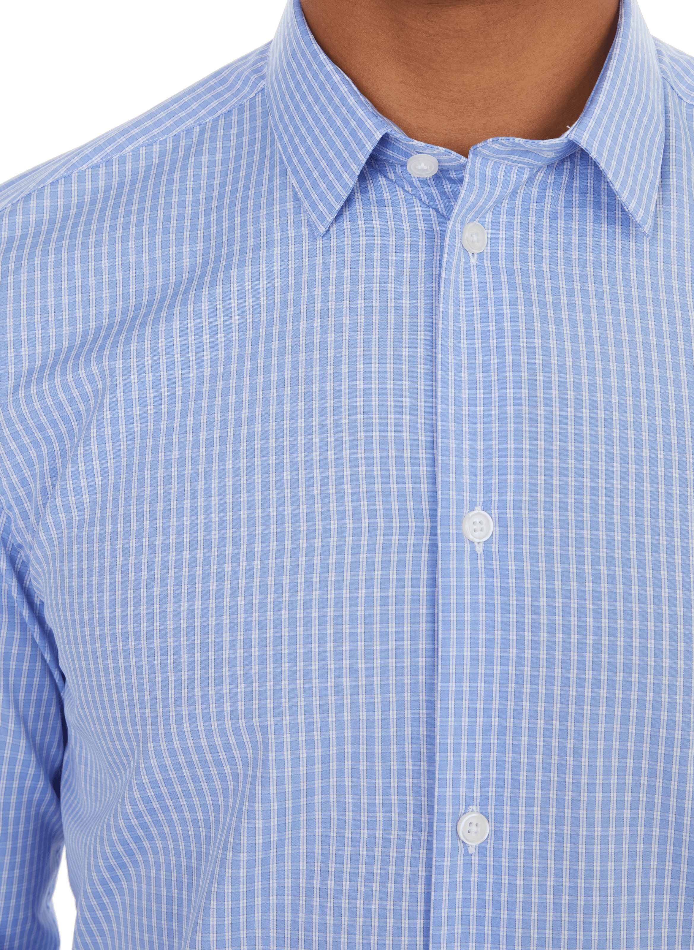 Chemise en coton AU PRINTEMPS PARIS Bleu