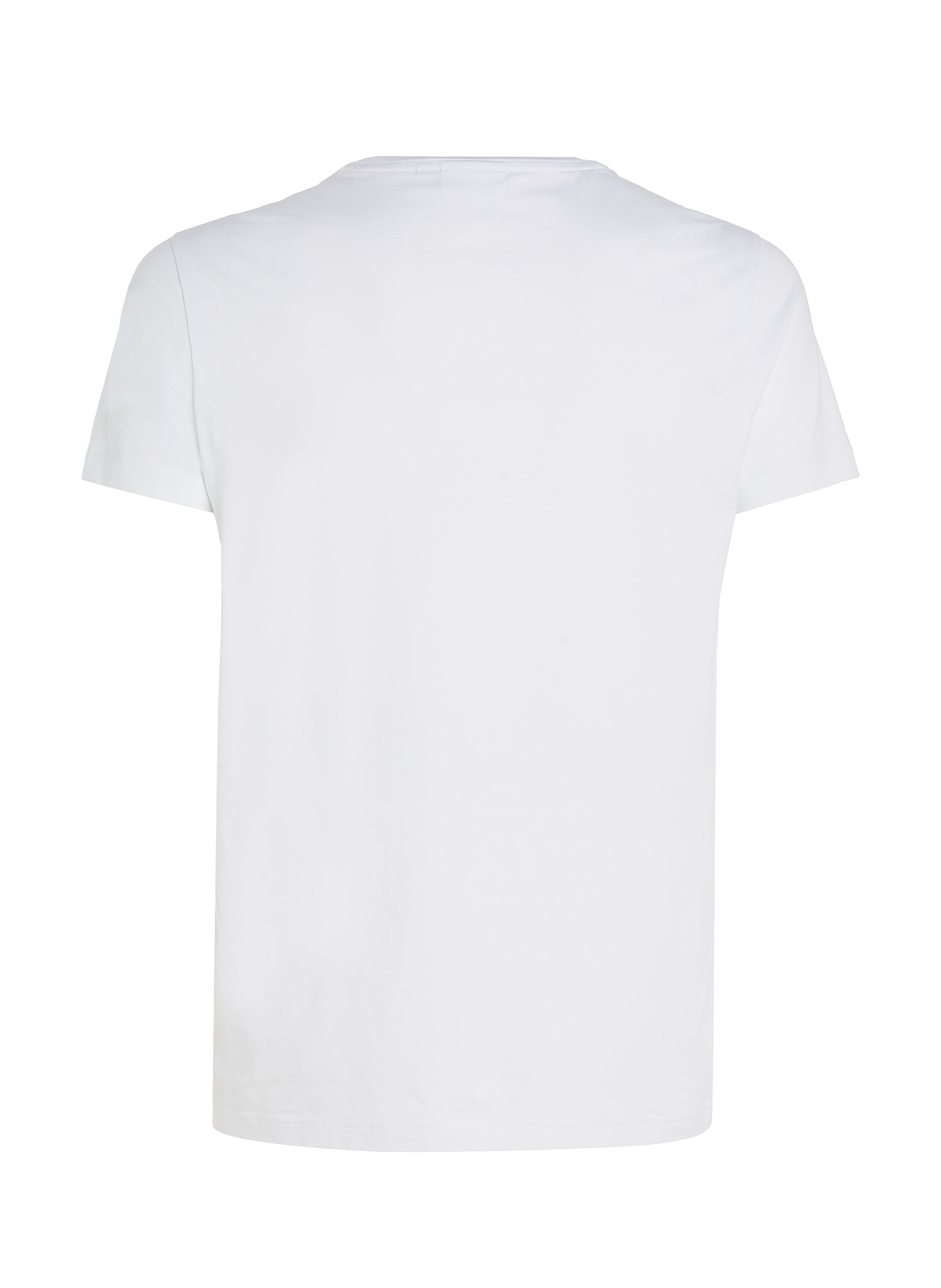 T-shirt slim en coton CALVIN KLEIN Blanc