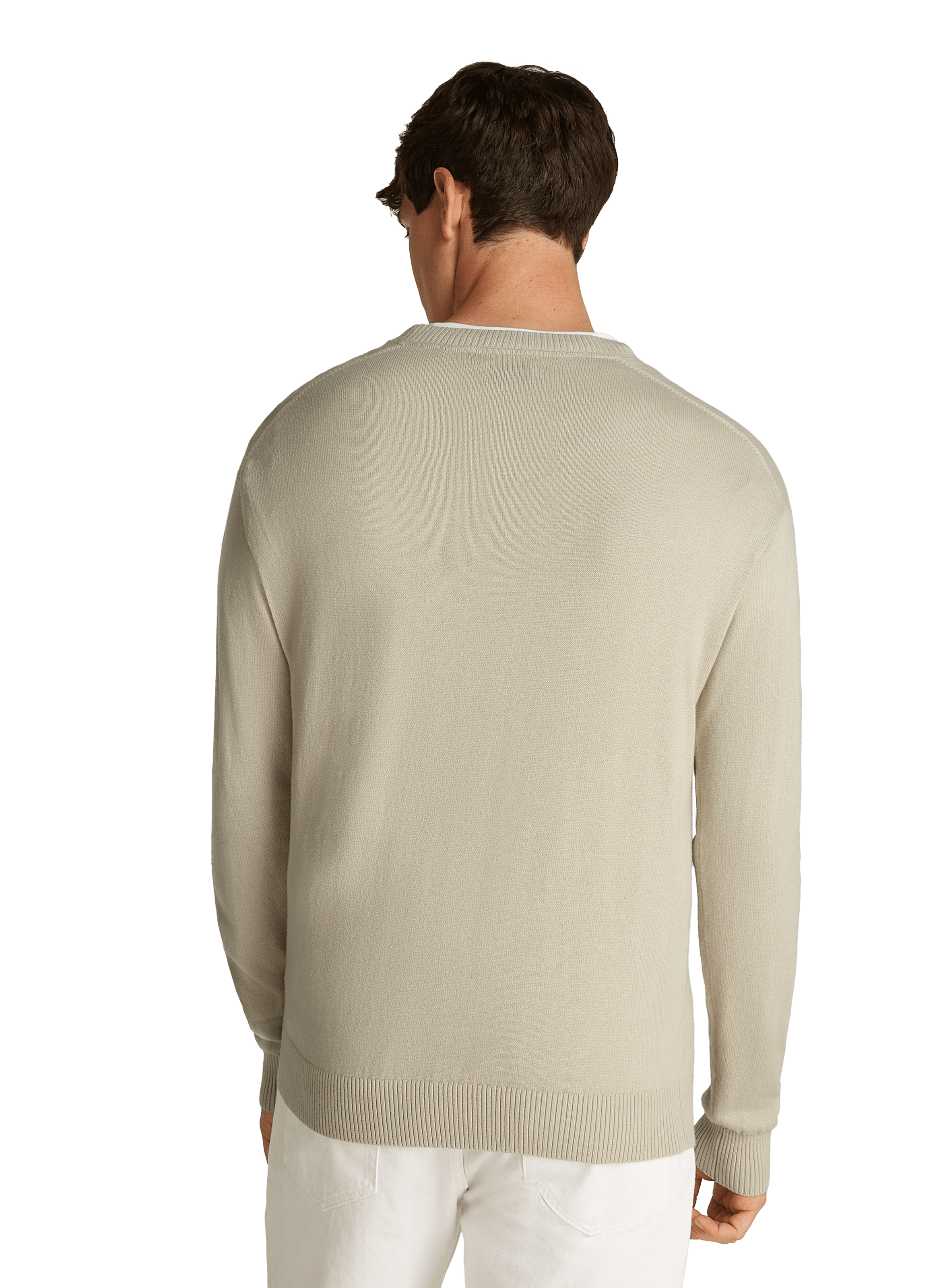 Cotton jumper Beige