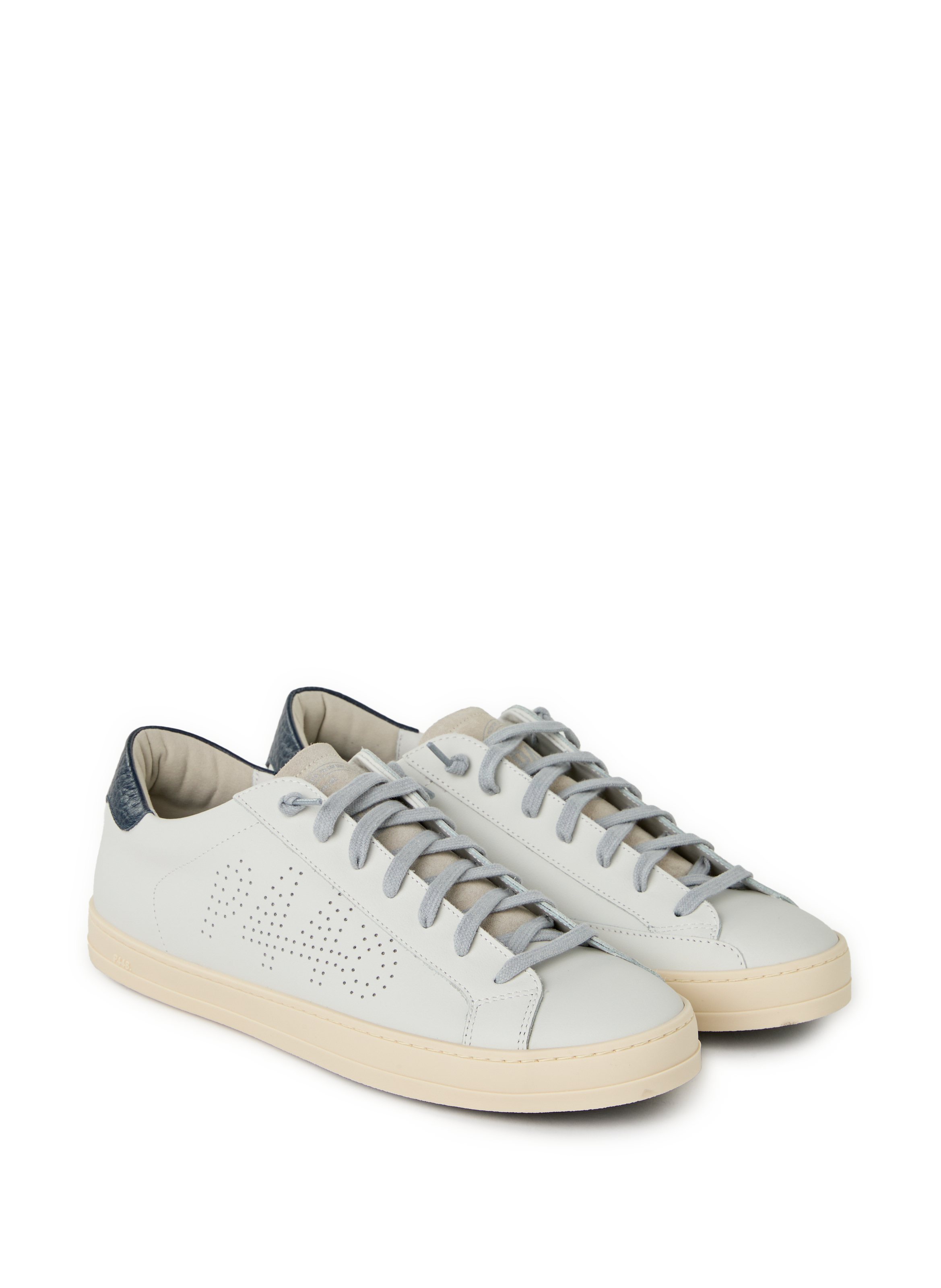 John leather sneakers P448 White
