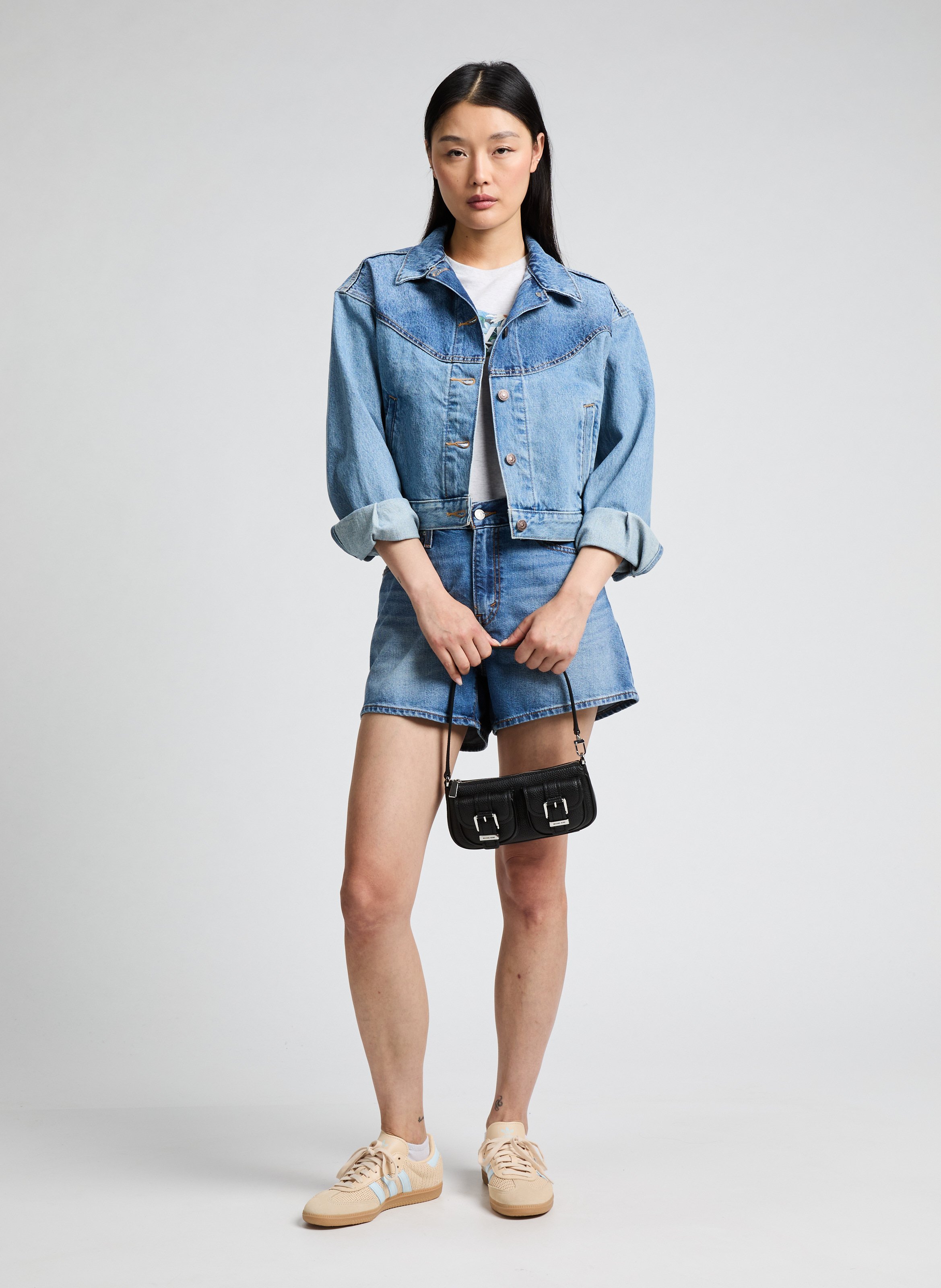 Short jean 80's Mom LEVI'S Bleu