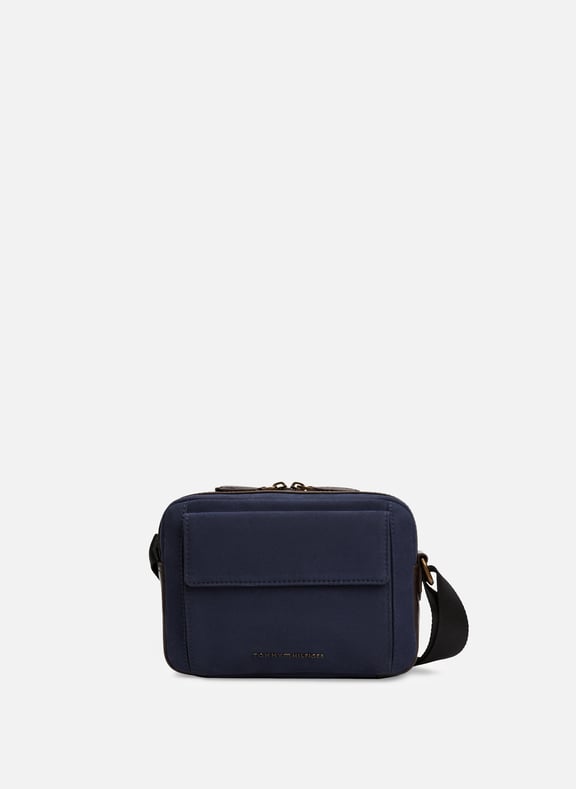 Casual logo crossbody bag Blue by TOMMY HILFIGER TOMMY HILFIGER Casual logo crossbody bag Blue