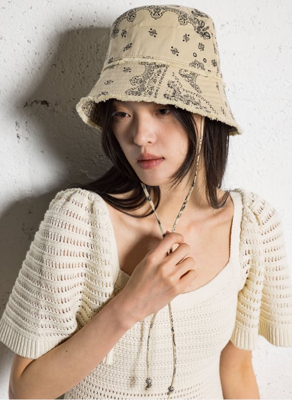 Bob en coton handy Beige by BA&SH BA&SH Bob en coton handy Beige