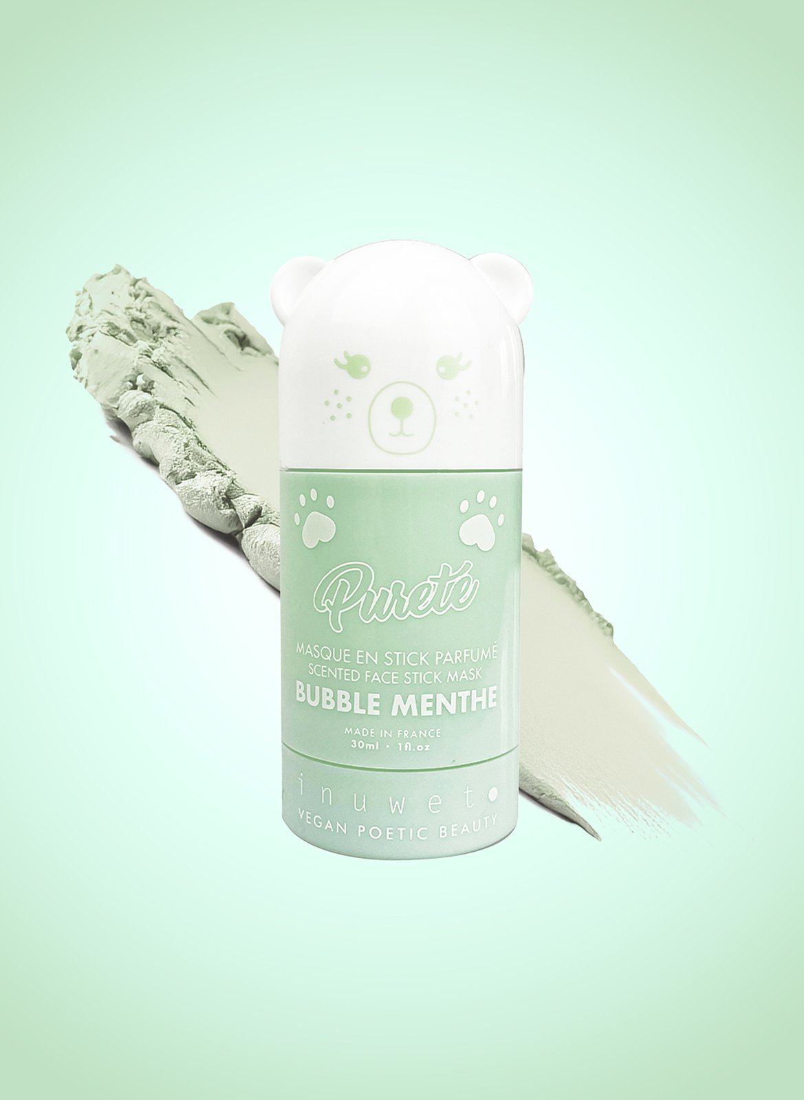 Masque Dream - Masque en stick visage à l'argile - Pureté INUWET No color