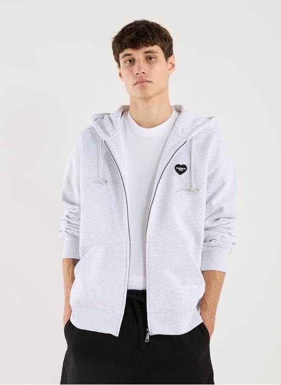 Hoodie à capuche Heart Gris by CARHARTT WIP CARHARTT WIP Hoodie à capuche Heart Gris