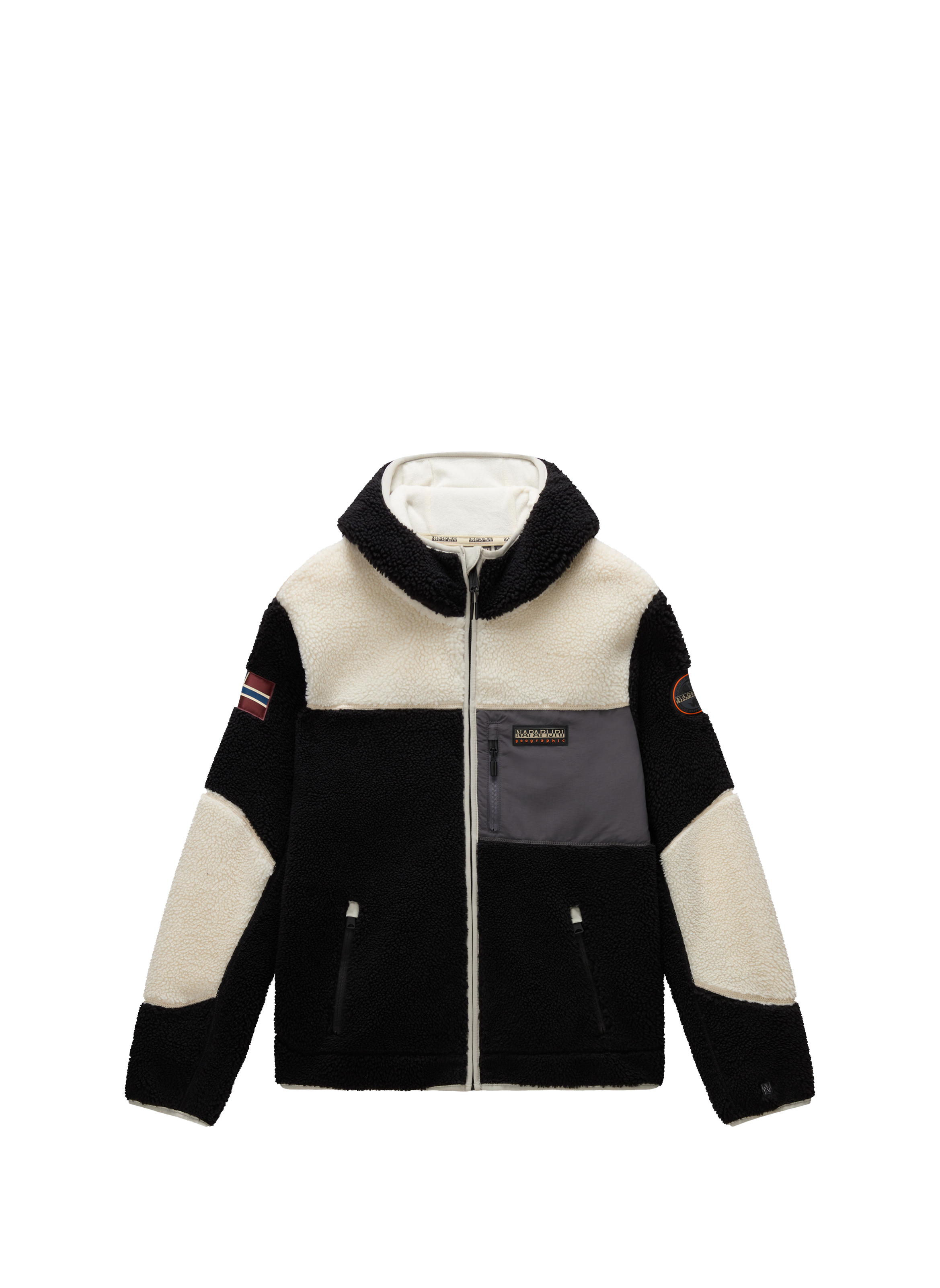 Zip-up fleece jacket Yupik NAPAPIJRI Multicolour