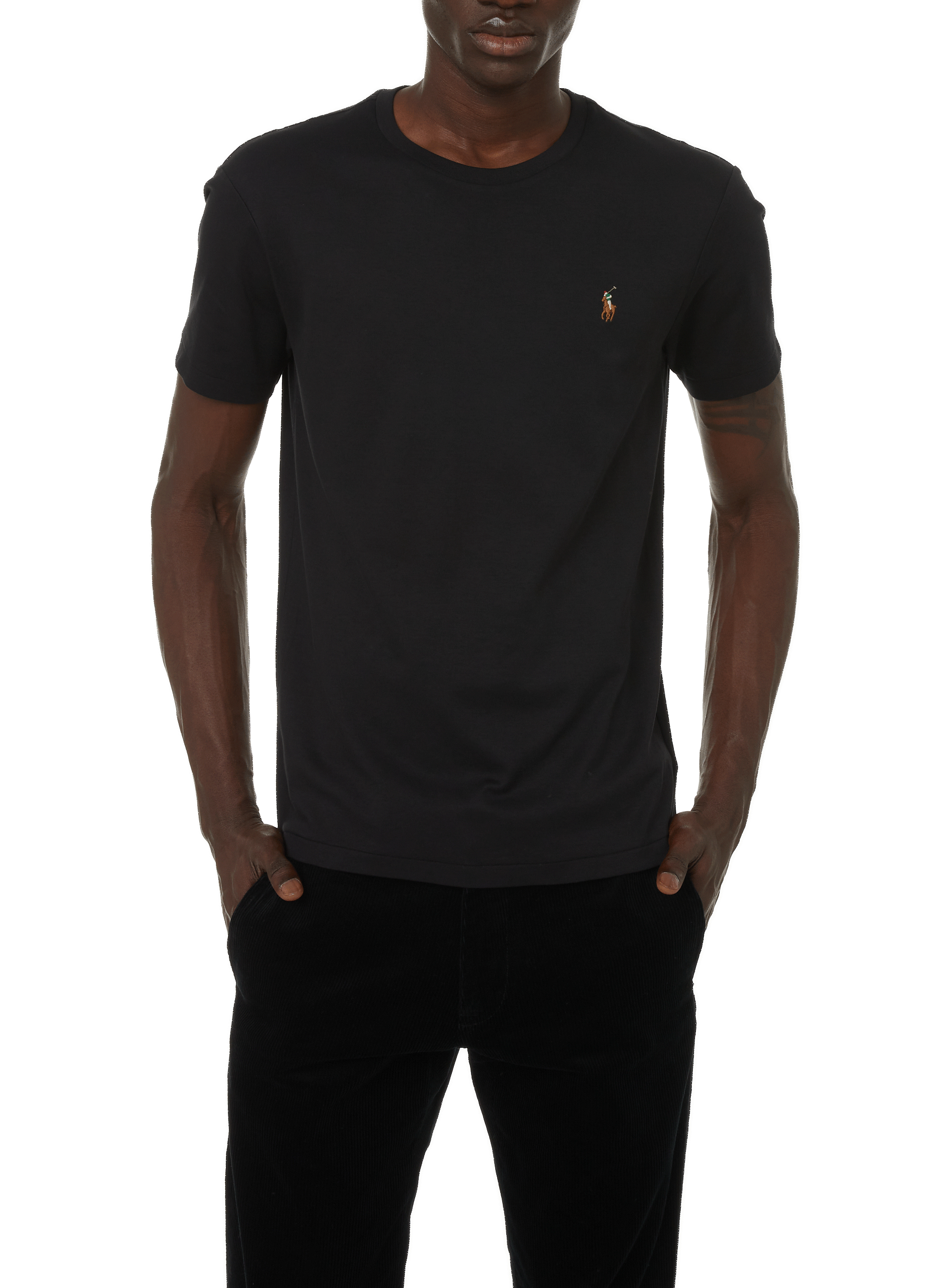 POLO RALPH LAUREN Cotton T-shirt Black