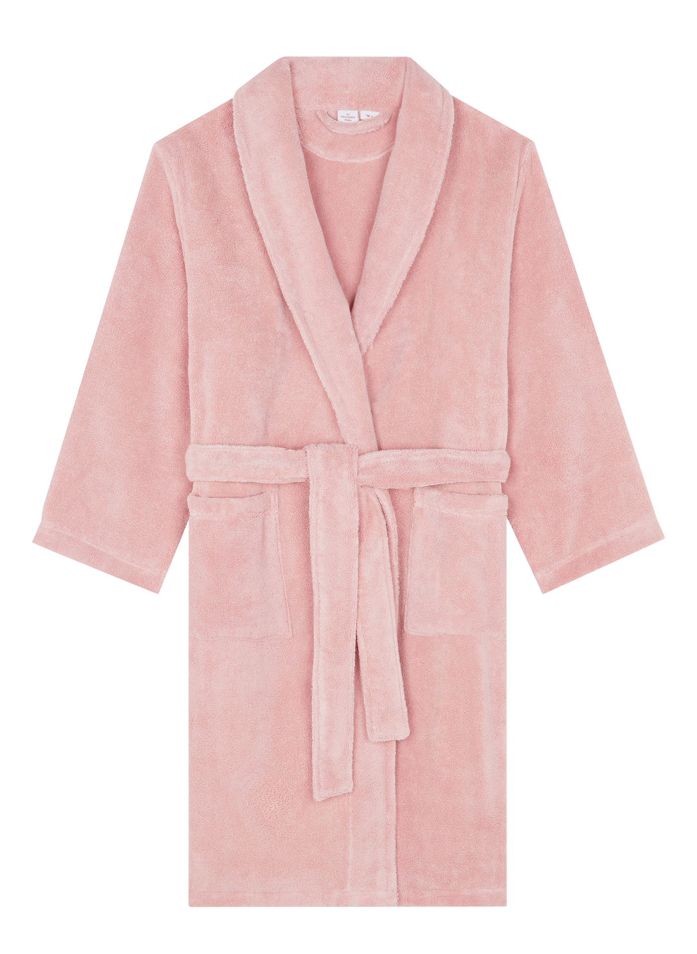 Baumwollbademantel AU PRINTEMPS PARIS Rosa