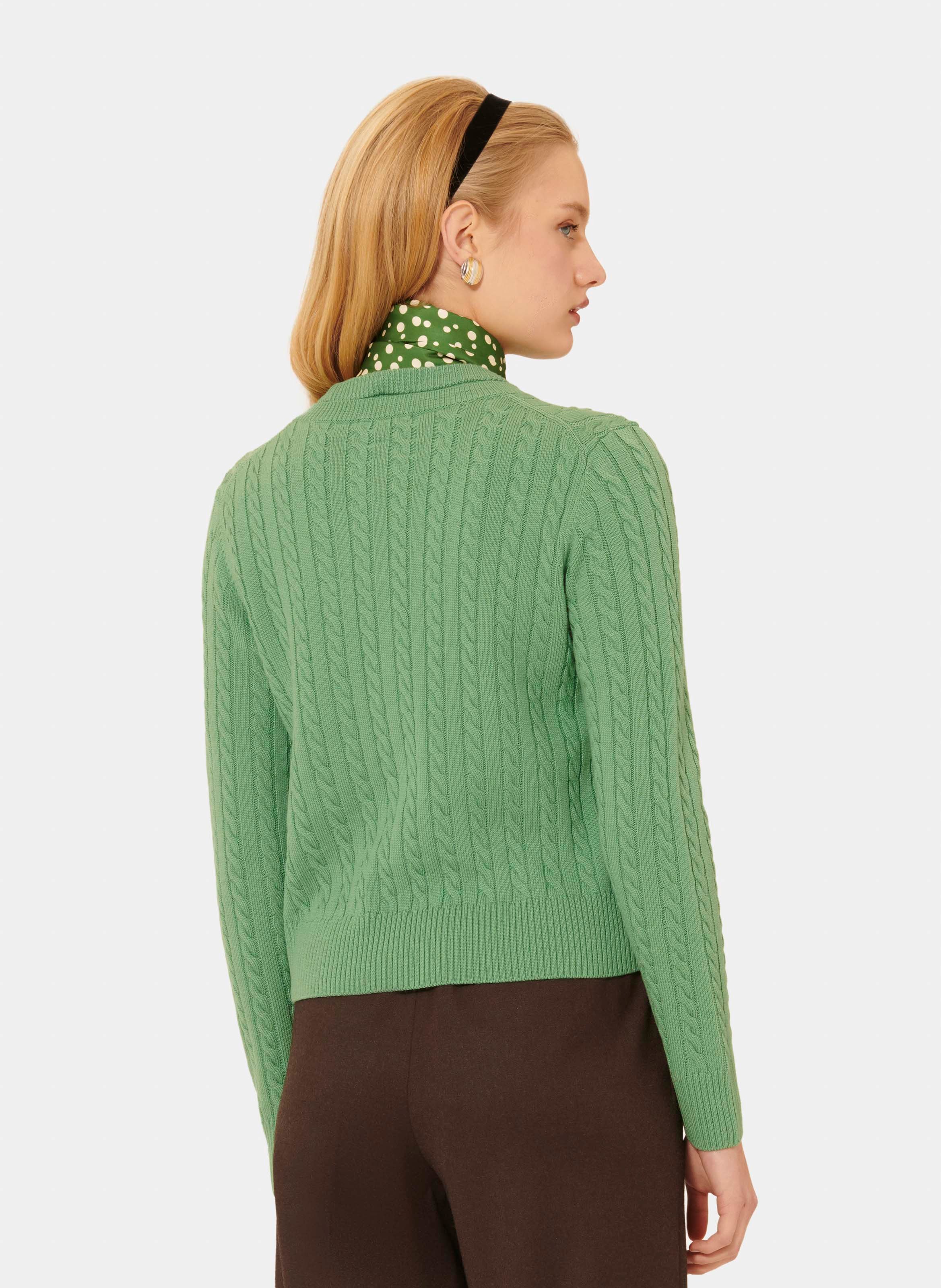 Cardigan gaspard TARA JARMON Vert