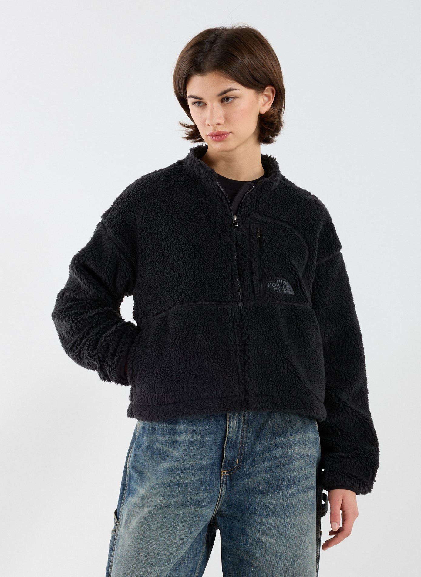 THE NORTH FACE Veste ample courte Noir