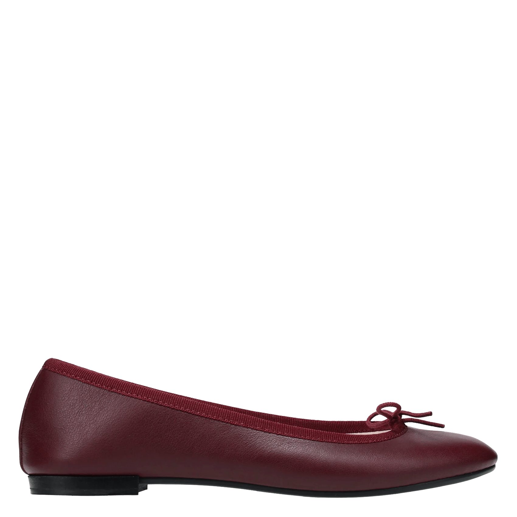 Ballerines en cuir cendrillon REPETTO Rouge