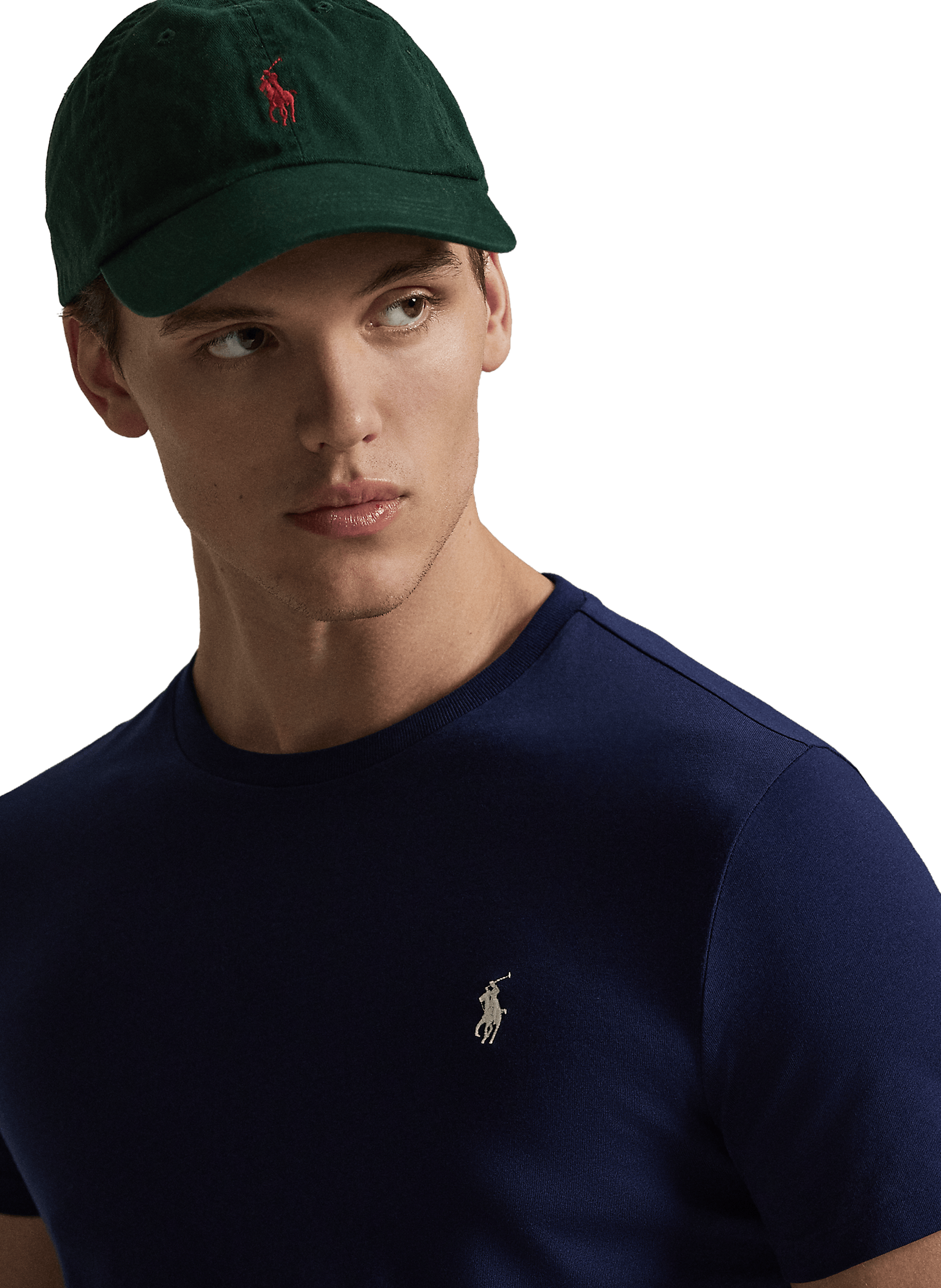 Cotton round-neck T-shirt POLO RALPH LAUREN Blue
