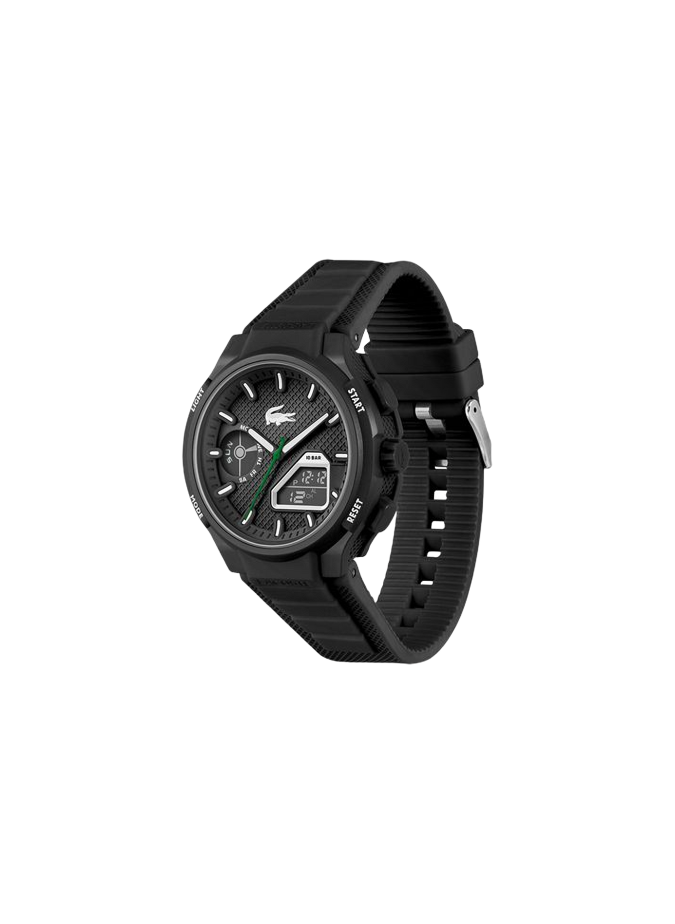 Montre quartz LC33 en silicone LACOSTE MONTRES Noir