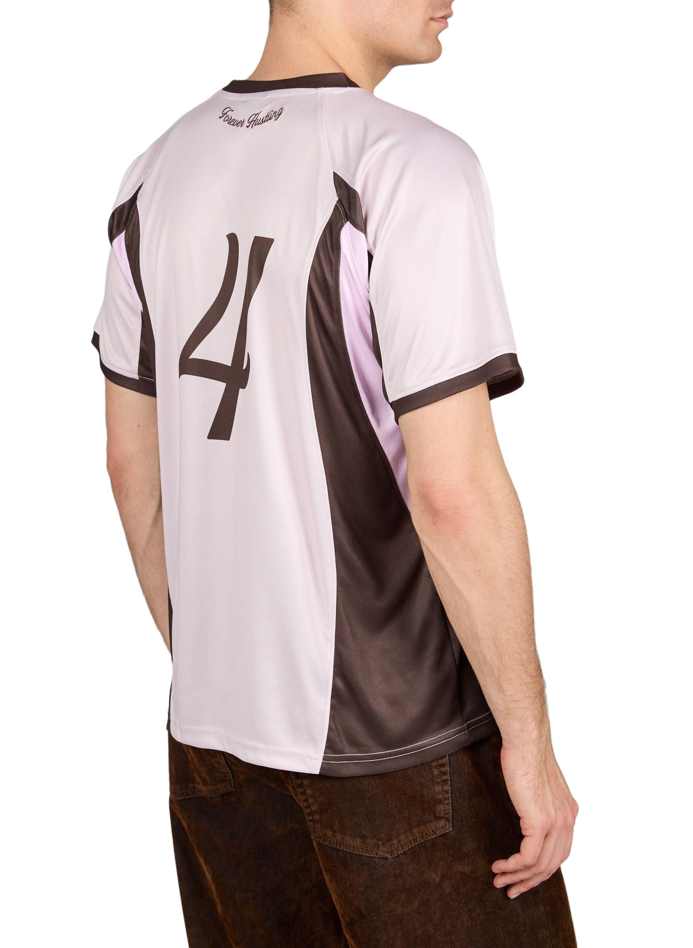 Football jersey with inserts JACKER. Beige