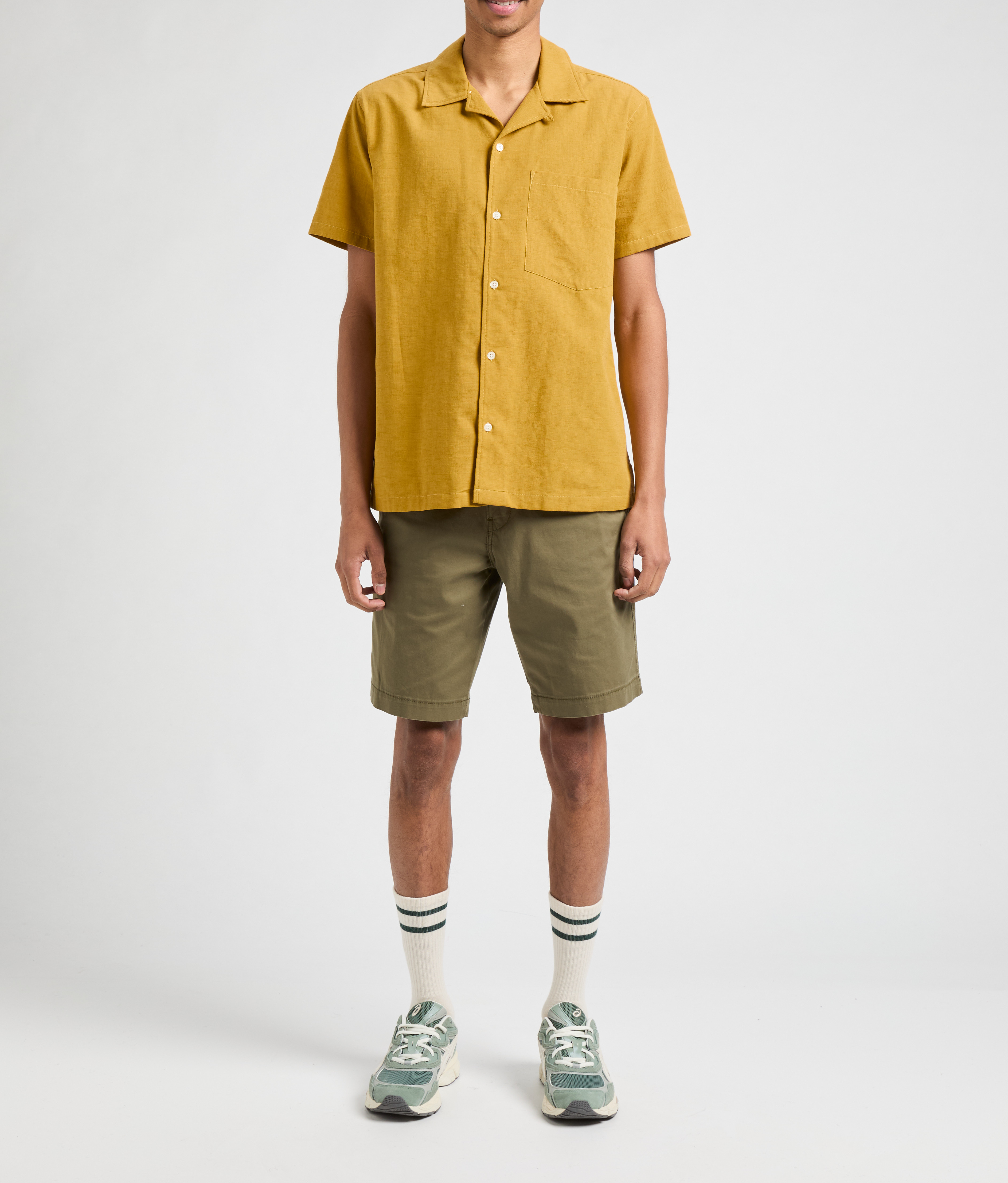 Chemise en coton AU PRINTEMPS PARIS Jaune