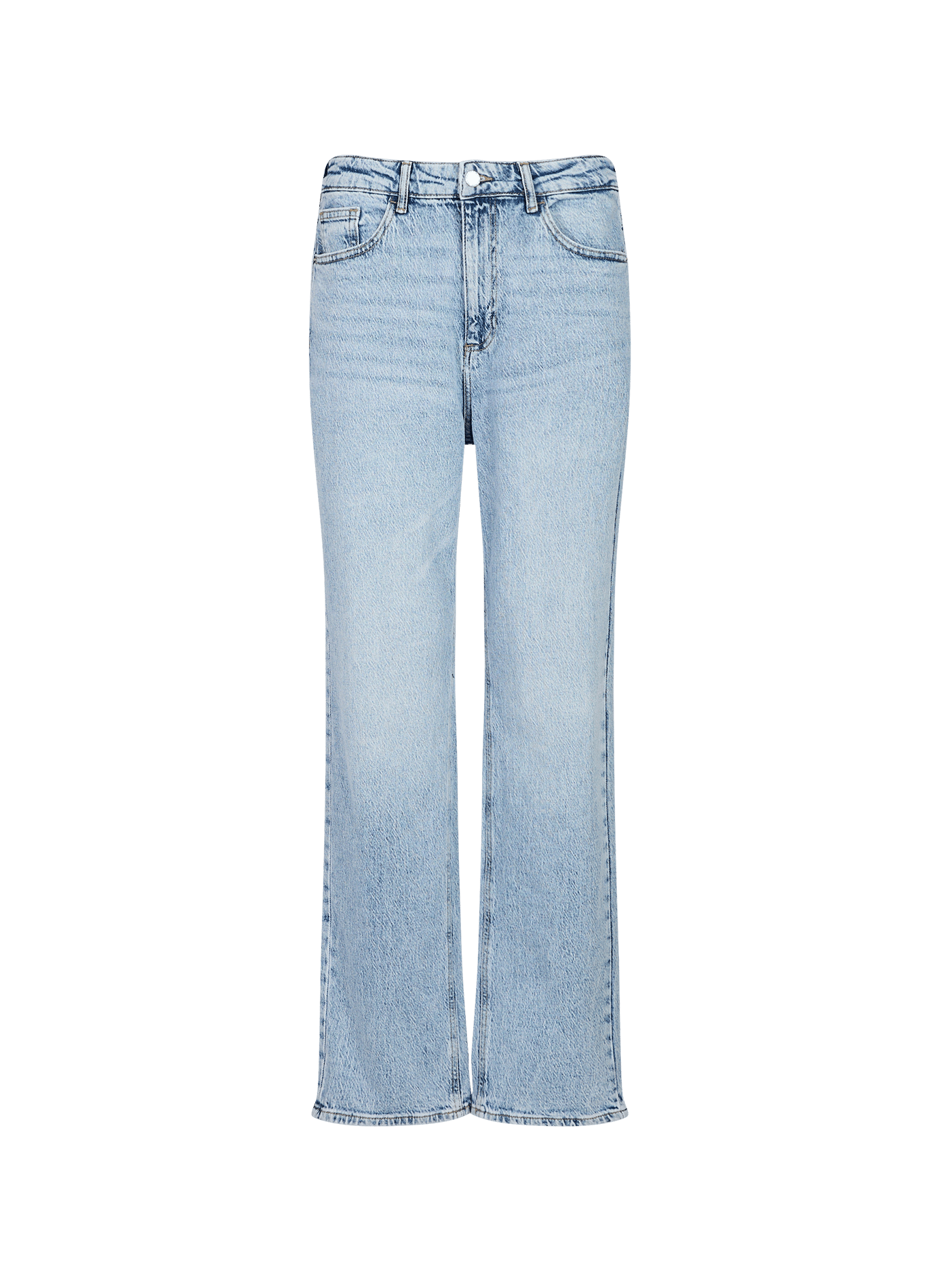 Regular fit Vikelly jeans in blended cotton VILA Blue