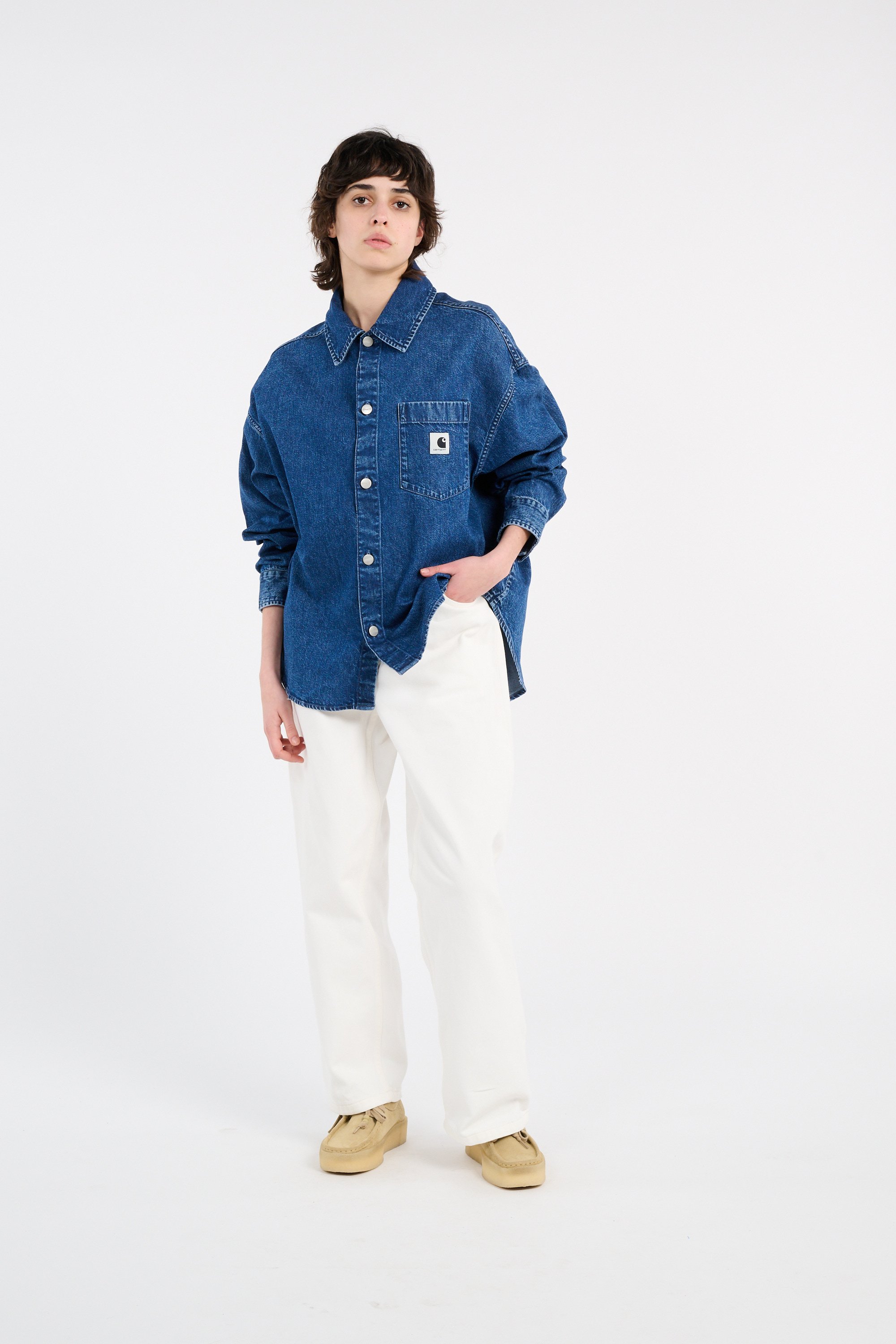 Chemise w' alta shirt jac CARHARTT WIP Bleu
