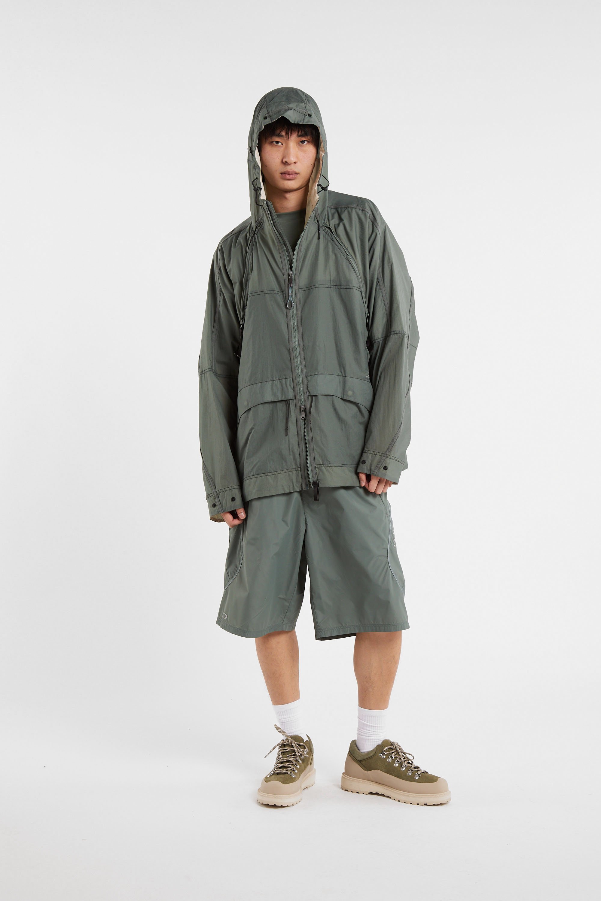 Coupe-vent latitude veil flow jacket OAKLEY Vert