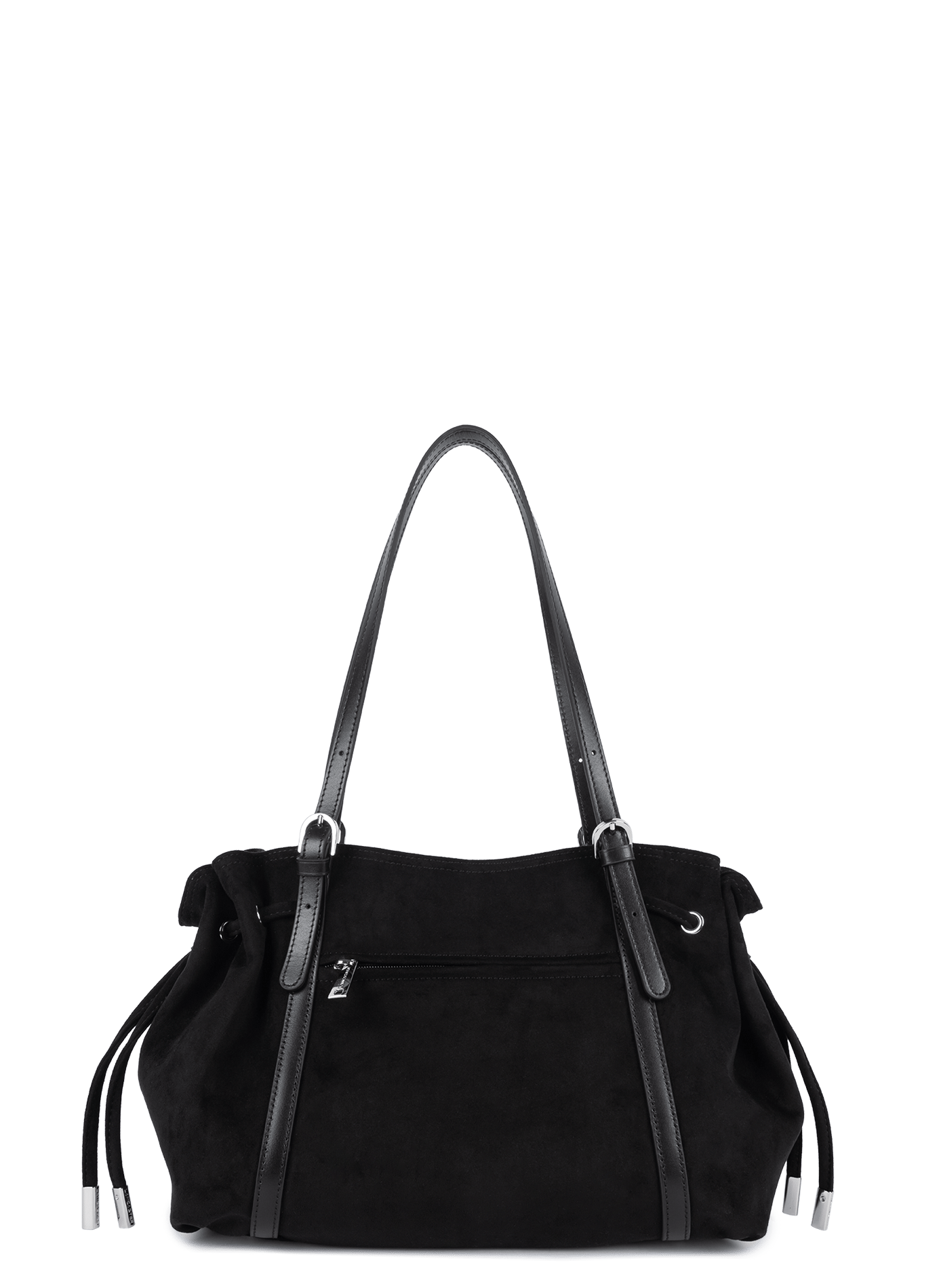 Grand sac cabas épaule - velvet emma LANCASTER Noir