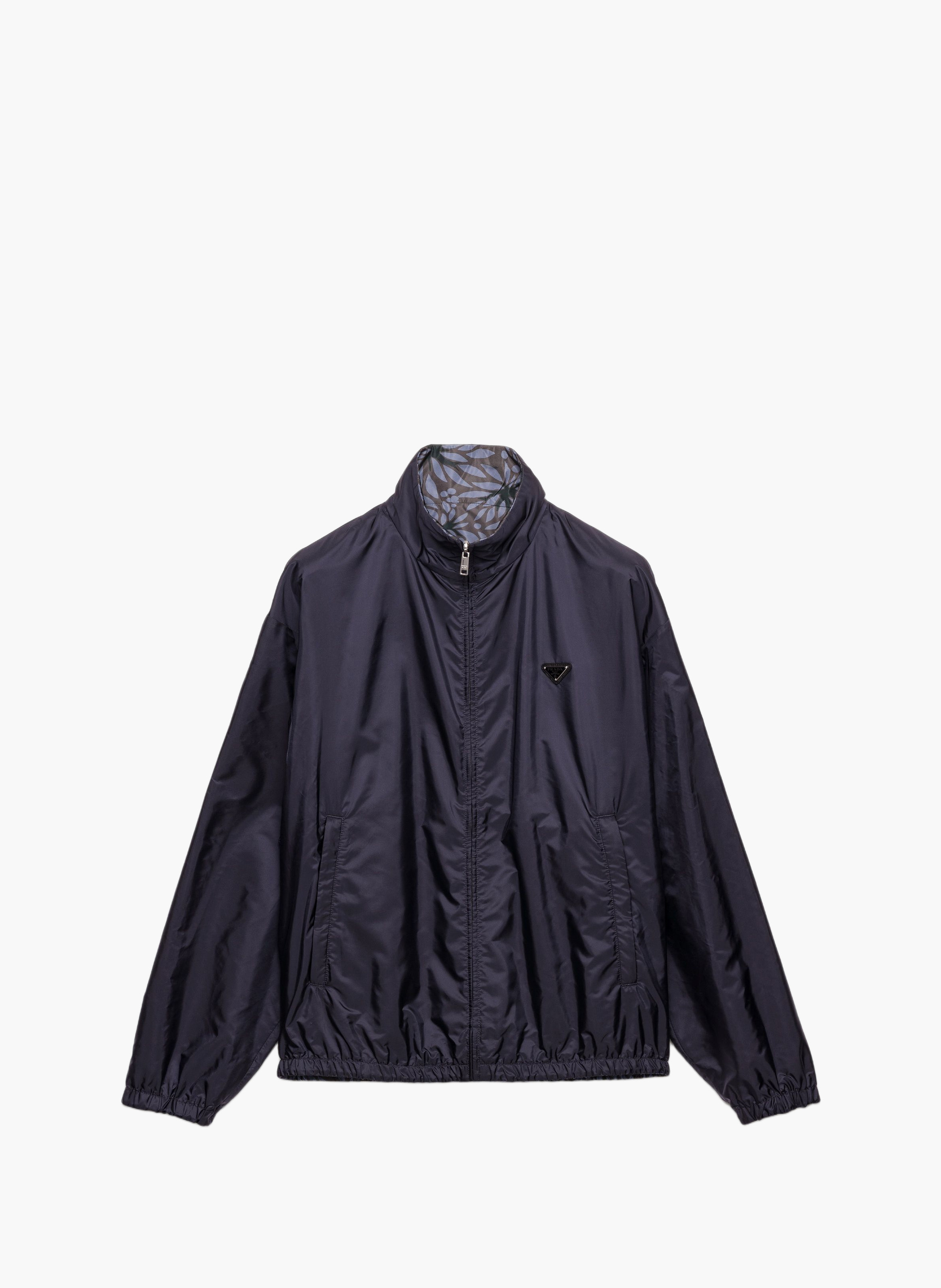 Veste réversible en re-nylon PRADA Bleu