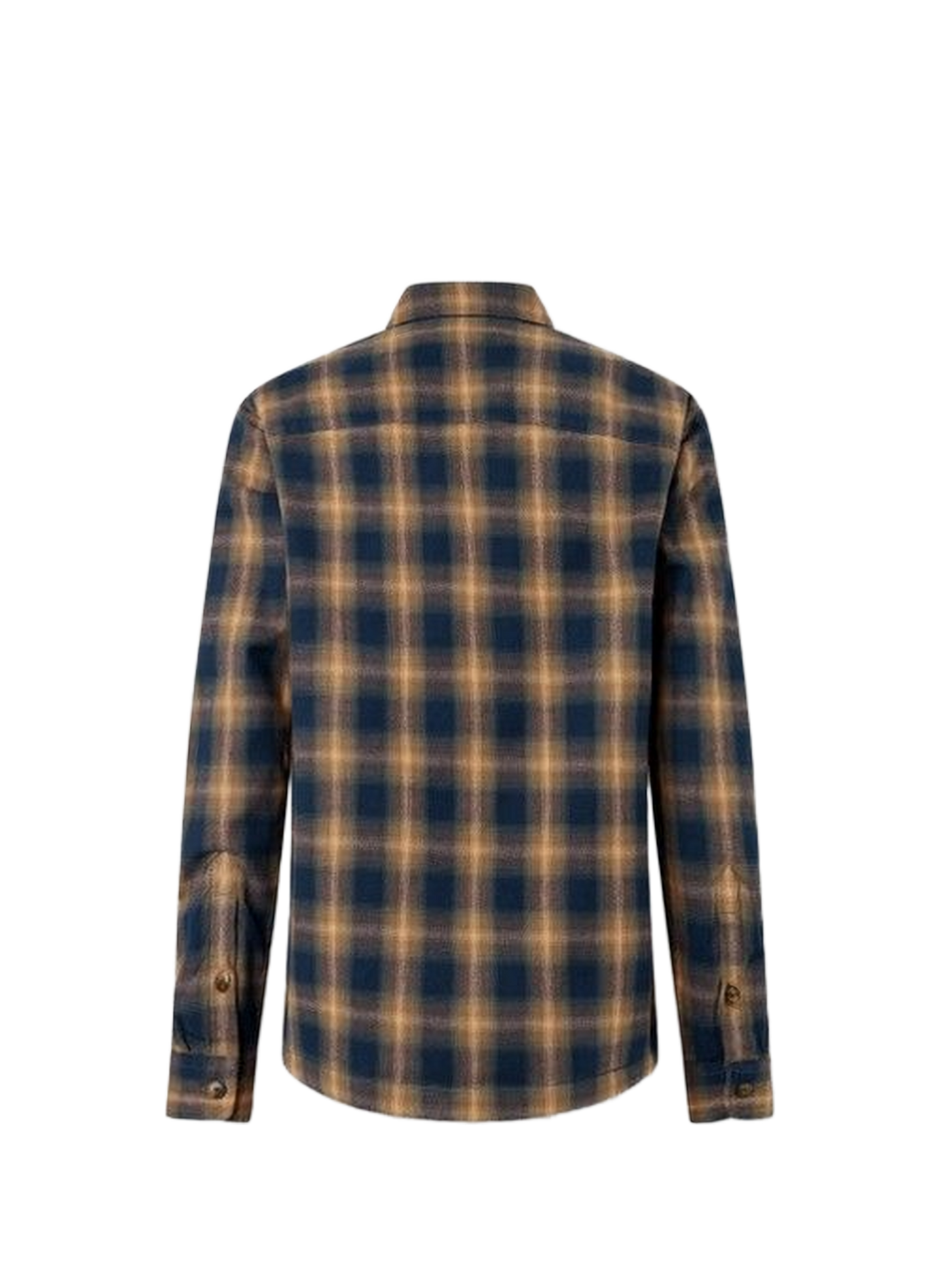 Shirt with classic collar in blended cotton | Brown FACONNABLE Men