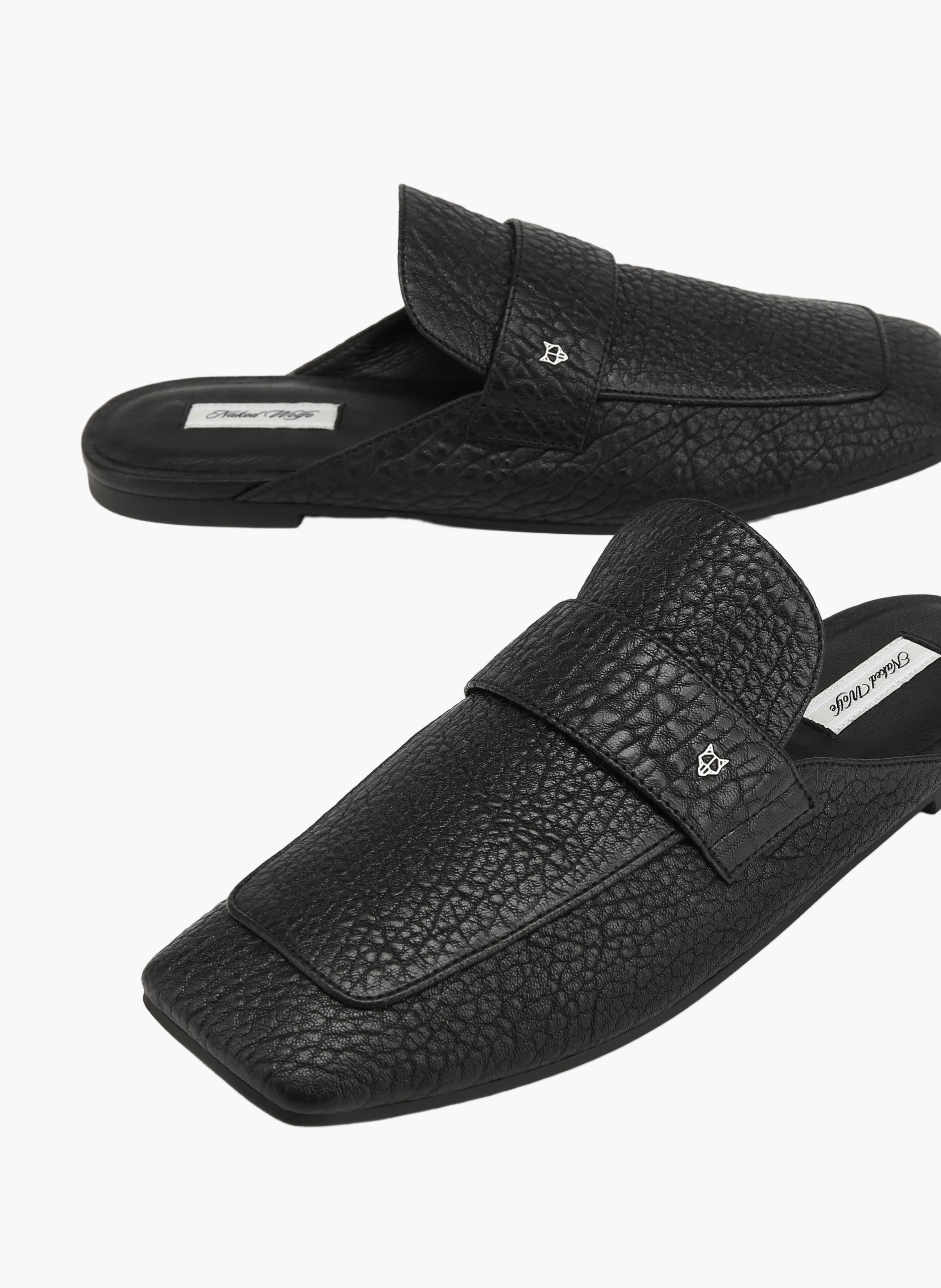 Bridgerton Aviator mocassins NAKED WOLFE Zwart