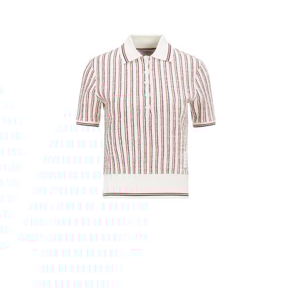 Polo en coton mélangé