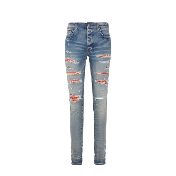 Jean slim en coton denim