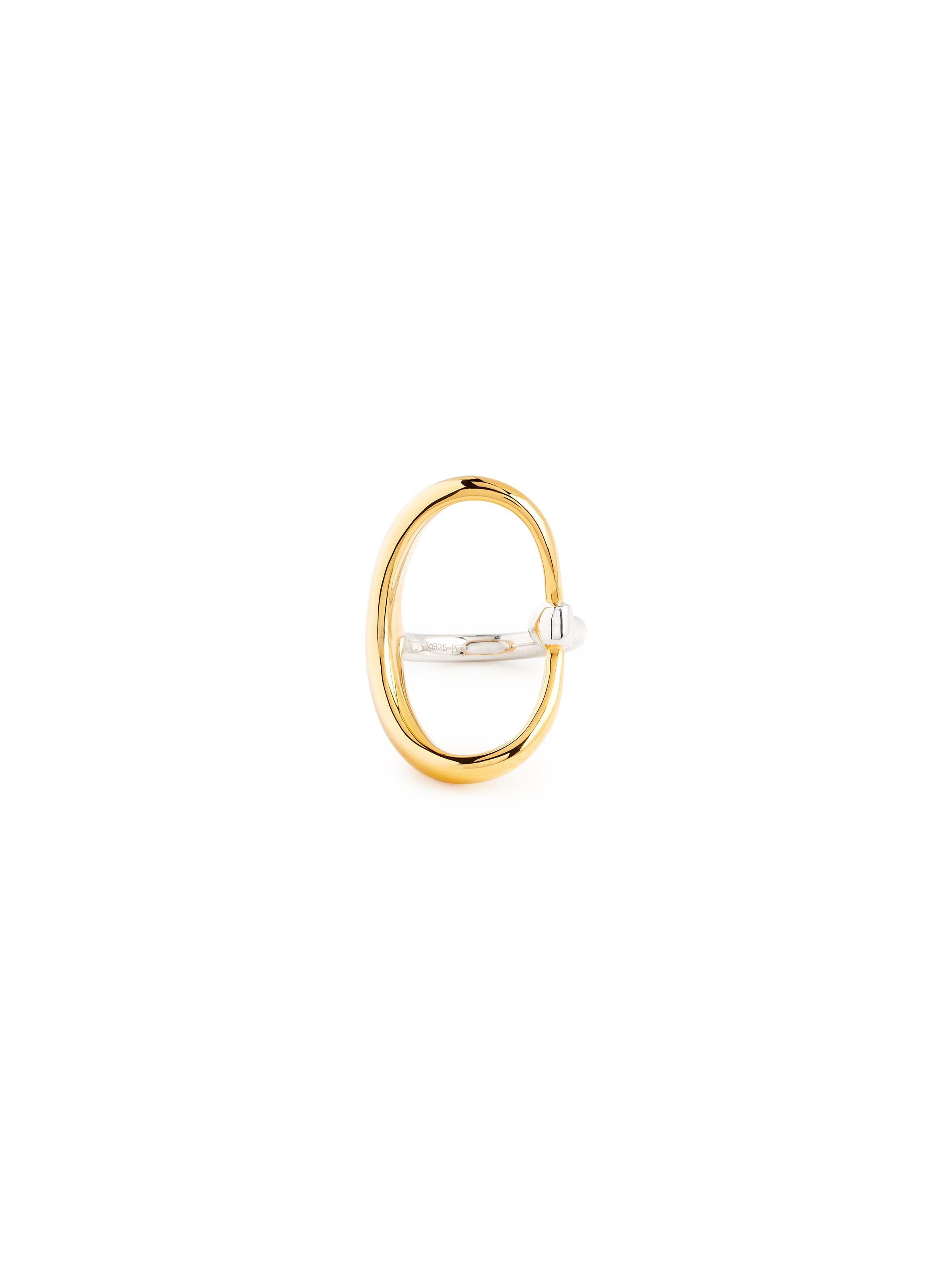 CHARLOTTE CHESNAIS Turtle ring Multicolour
