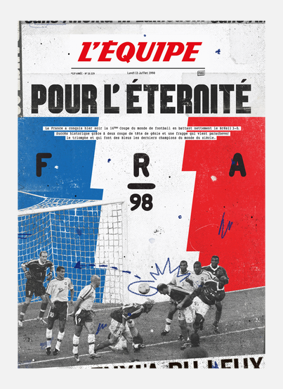 Affiche France 98 PLAKAT