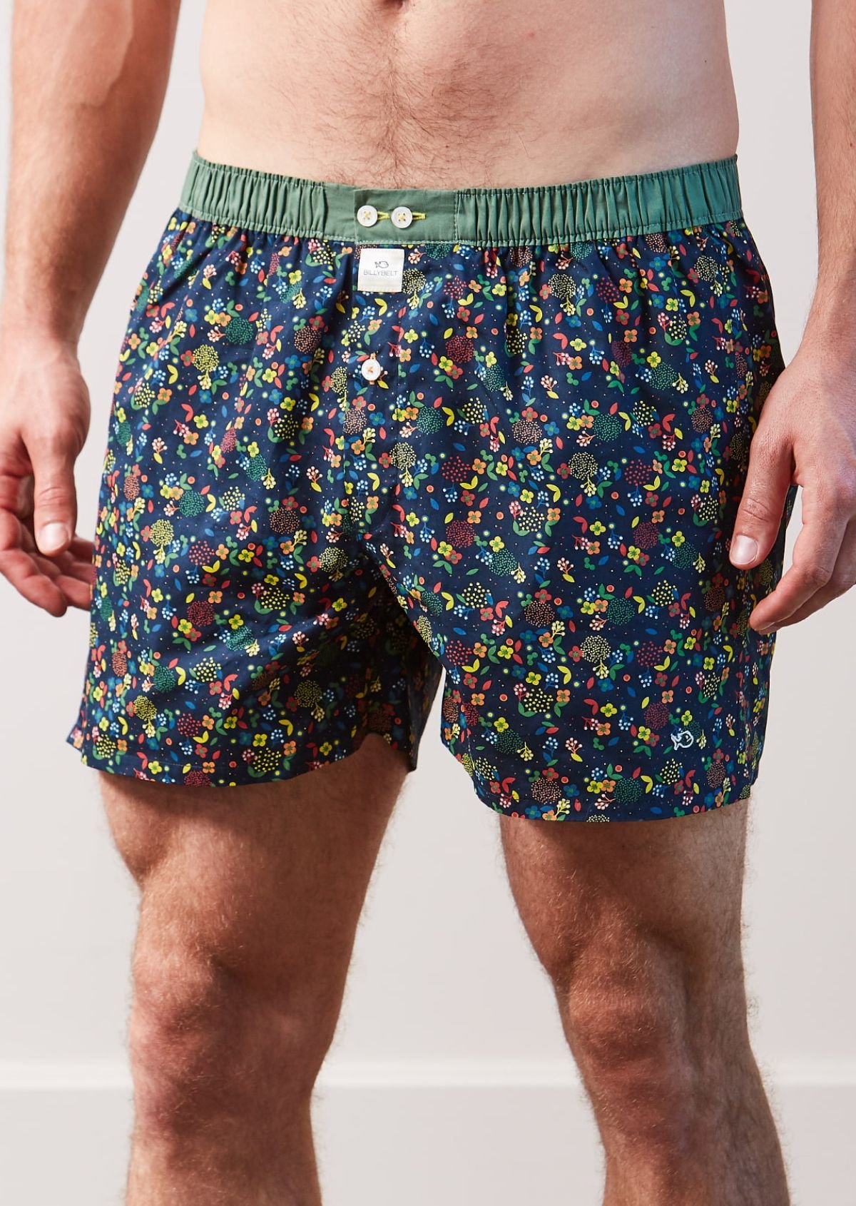 Caleçon en coton biologique BILLYBELT Bleu