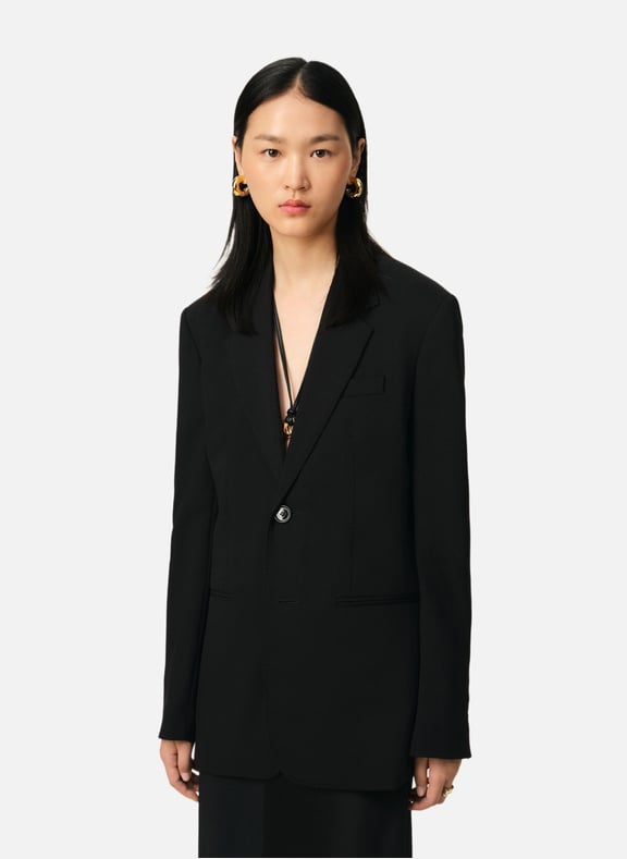 Veste semi-doublée Noir by AMI PARIS AMI PARIS Veste semi-doublée Noir