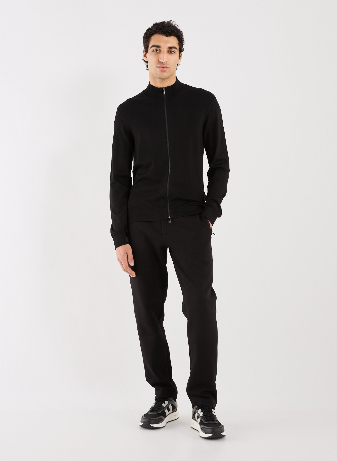 Plain jacket ARMANI EXCHANGE Black